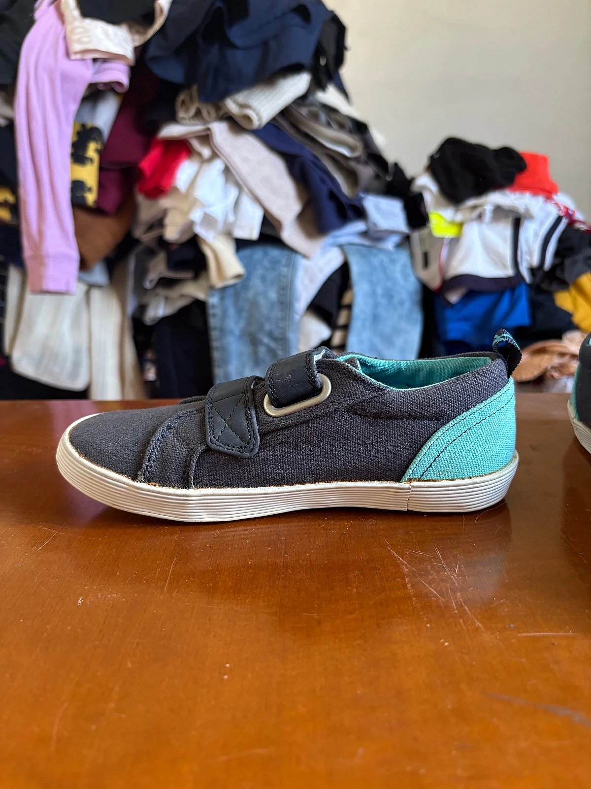 Start-Rite Navy Canvas Shoes - photo 5