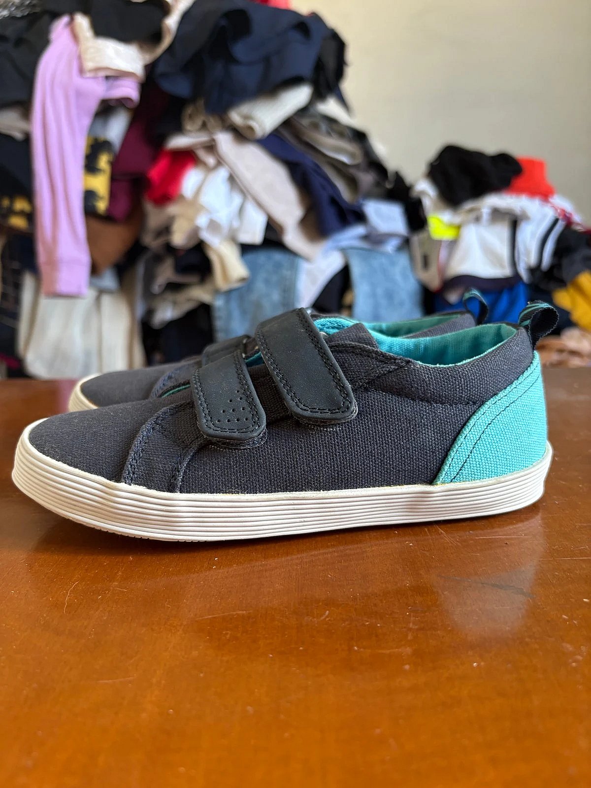 Start-Rite Navy Canvas Shoes - photo 4