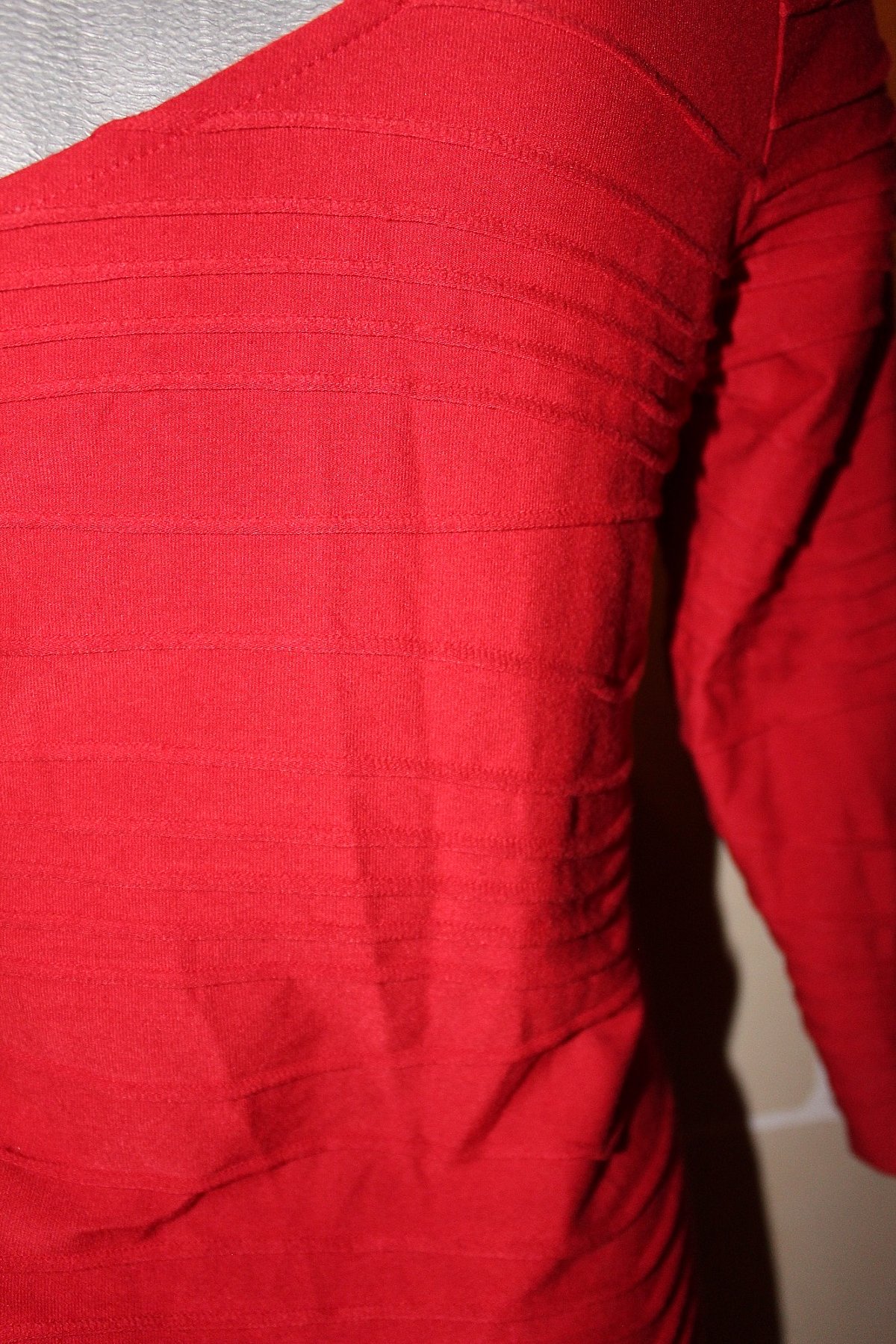 River Island Red One Shoulder Dress - photo 2