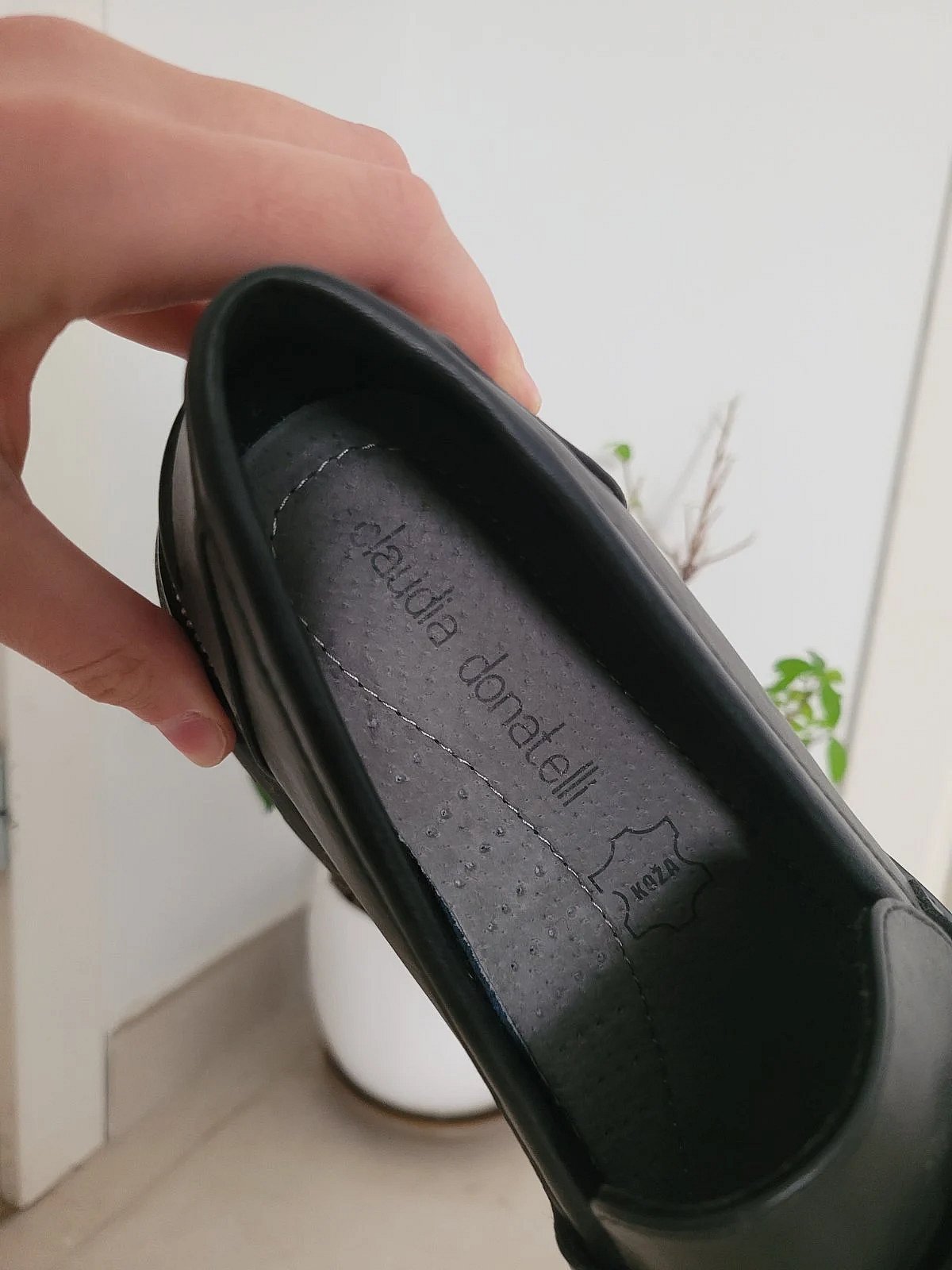 Loafers Claudia Donatelli bil-pett tas-Suède - photo 4