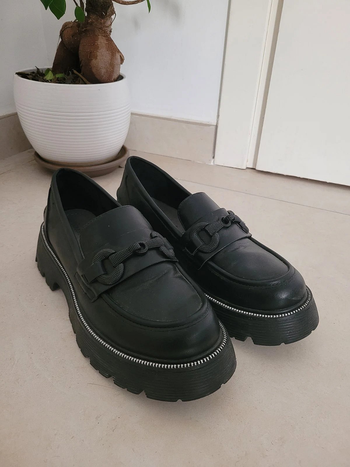 Loafers Claudia Donatelli bil-pett tas-Suède - photo 3