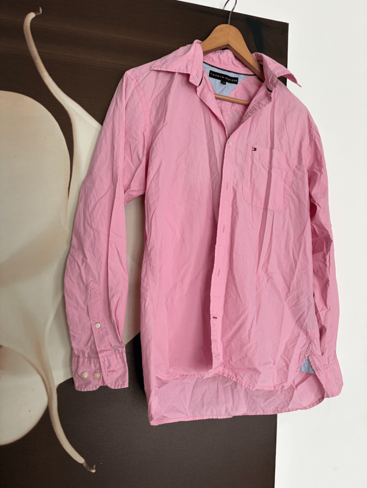 Camisa de algodón rosa - photo 4