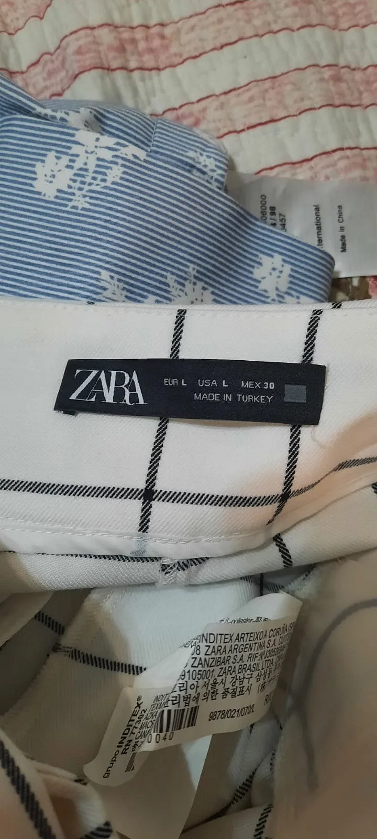 Pantaloni a quadri Zara - photo 2