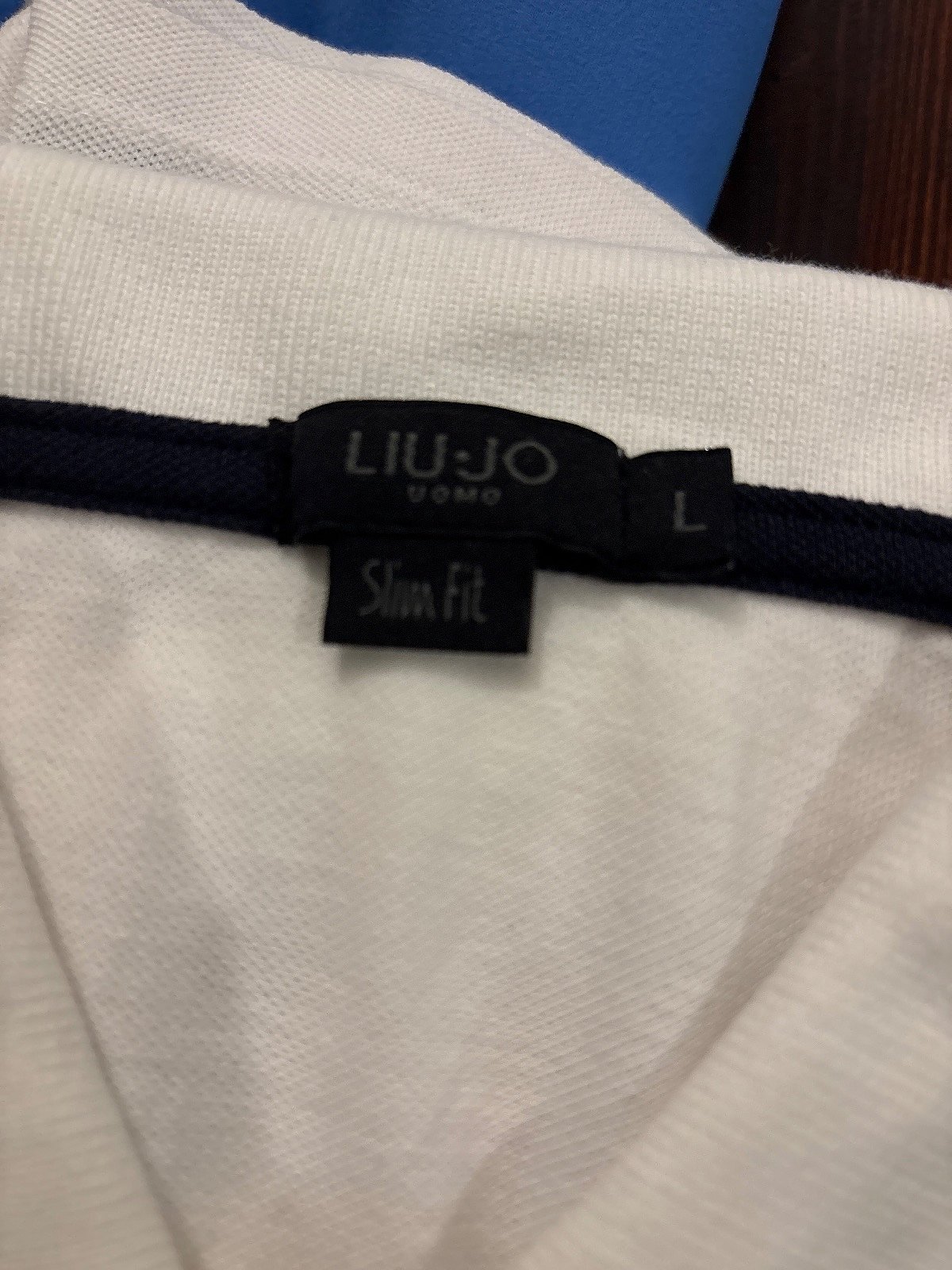 Polo Shirt tal-Irġiel Abjad - photo 2