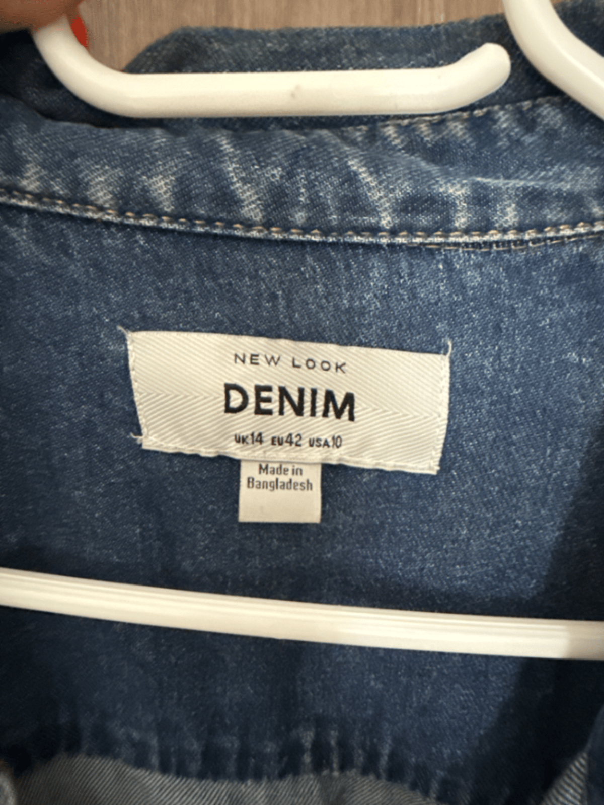 Abito chemisier in denim con lavaggio acido - photo 3