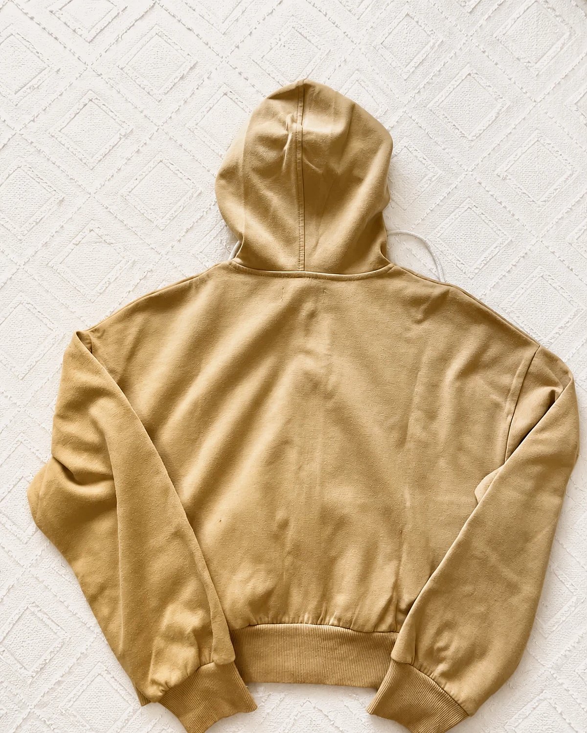 Hoodie b'żipp beige ta' Bershka - photo 3