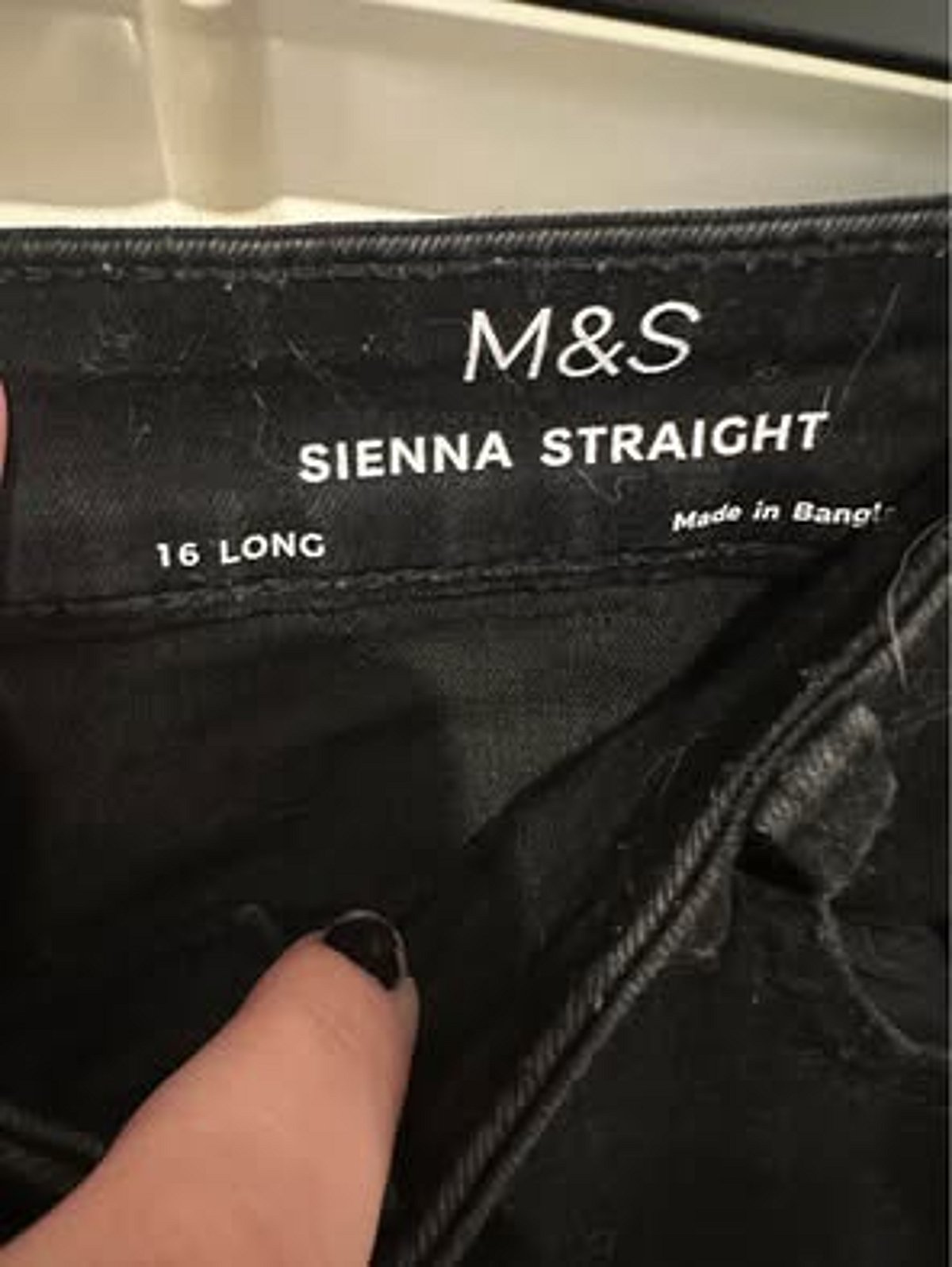Pantaloni skinny e dritti X8 neri - photo 6