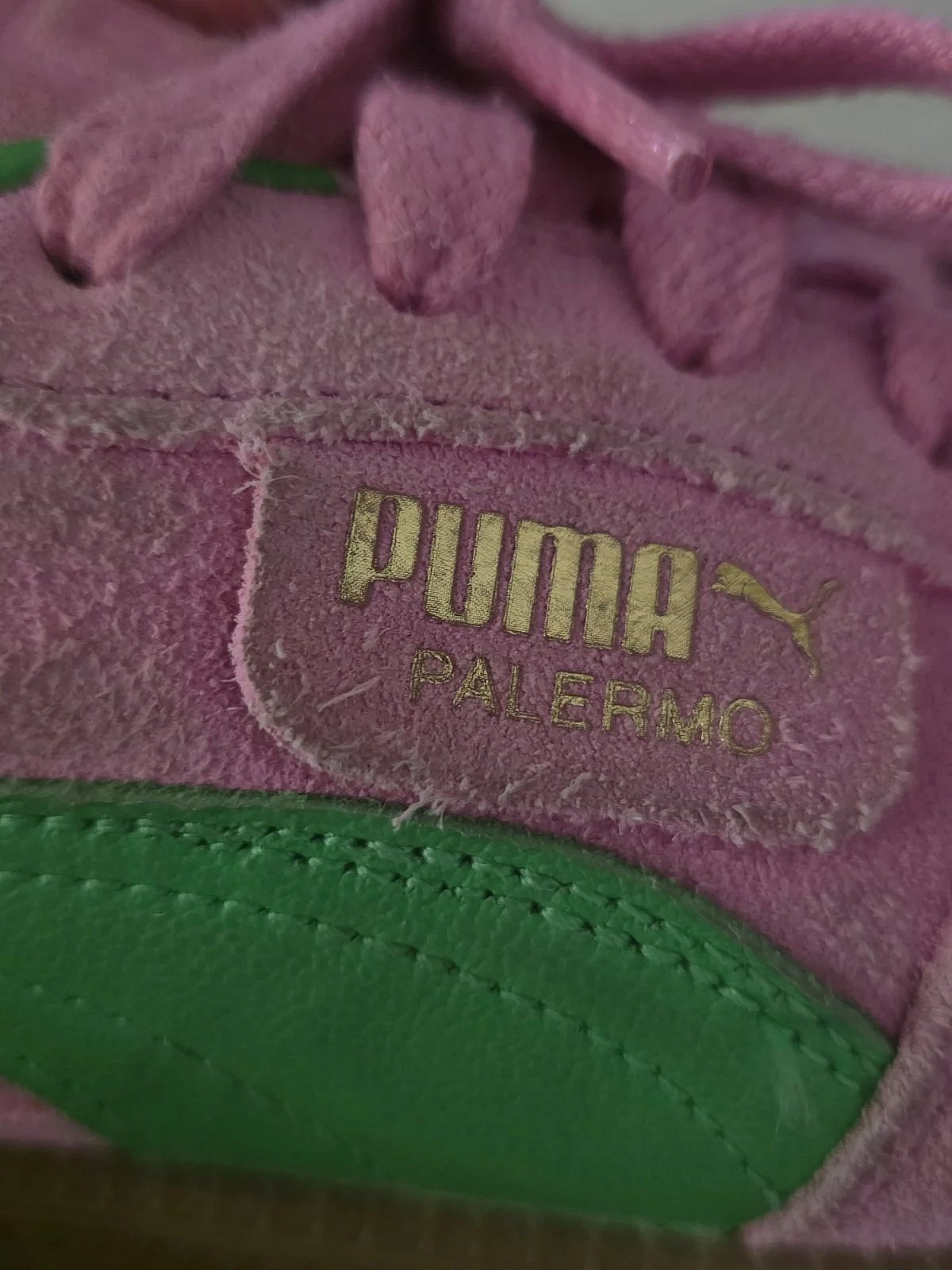 Scarpe da ginnastica Puma rosa e verdi - photo 6