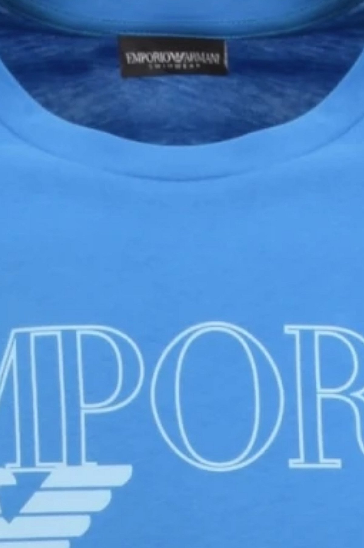 Camiseta azul brillante de Emporio Armani - photo 2