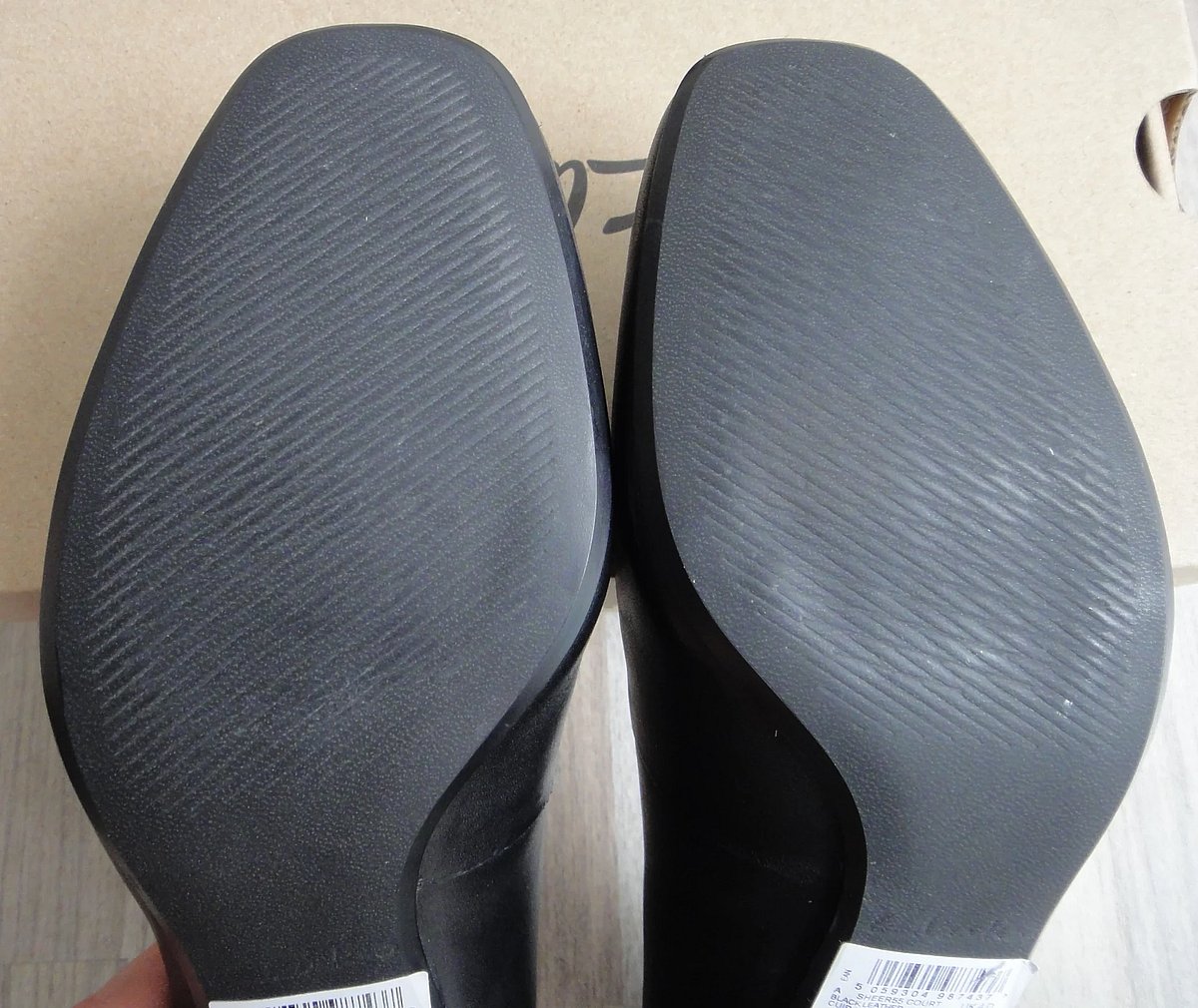 NUOVI tacchi Clarks Sheer55 Court in vera pelle - 37 - photo 3