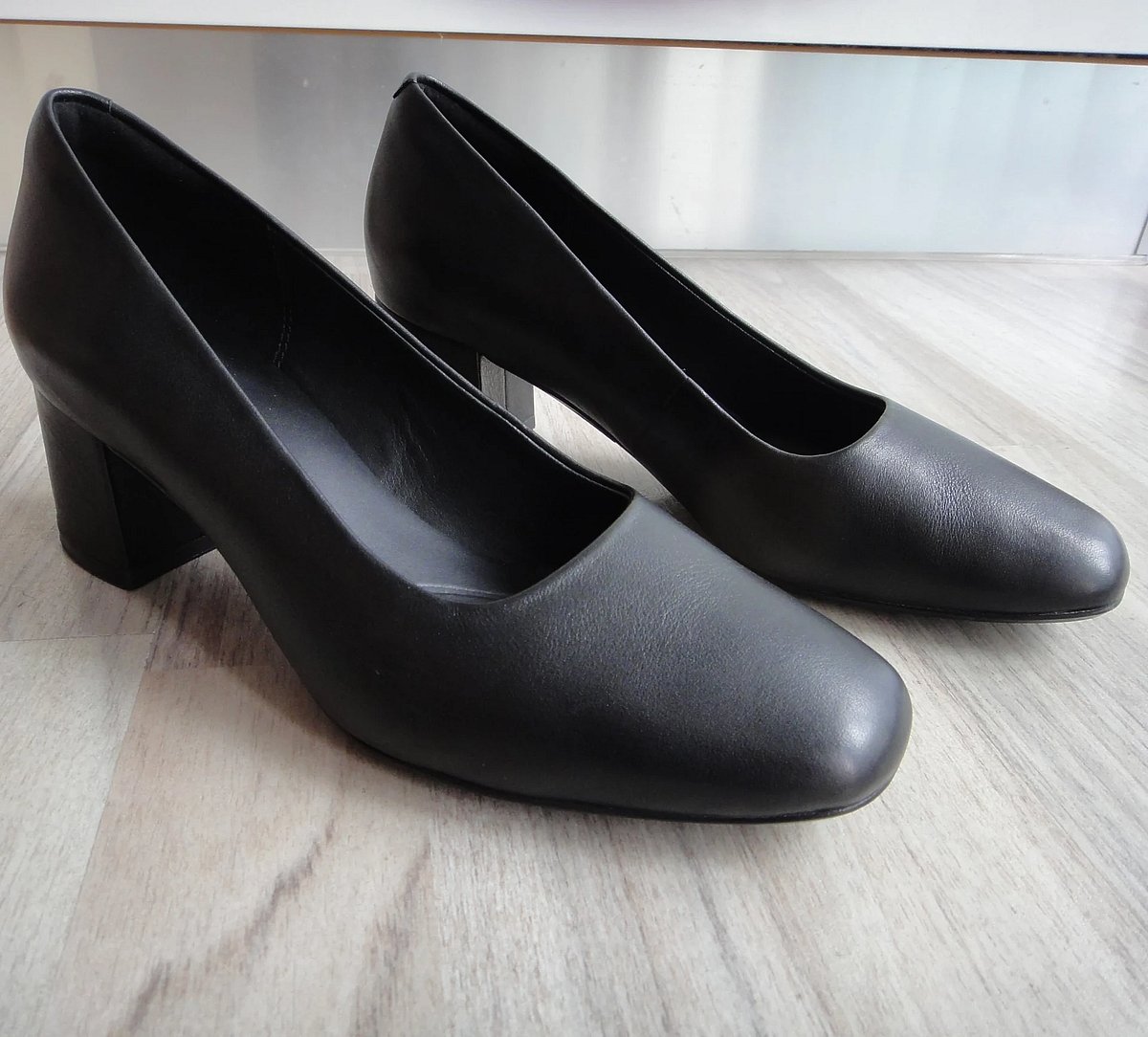 NUOVI tacchi Clarks Sheer55 Court in vera pelle - 37 - photo 2