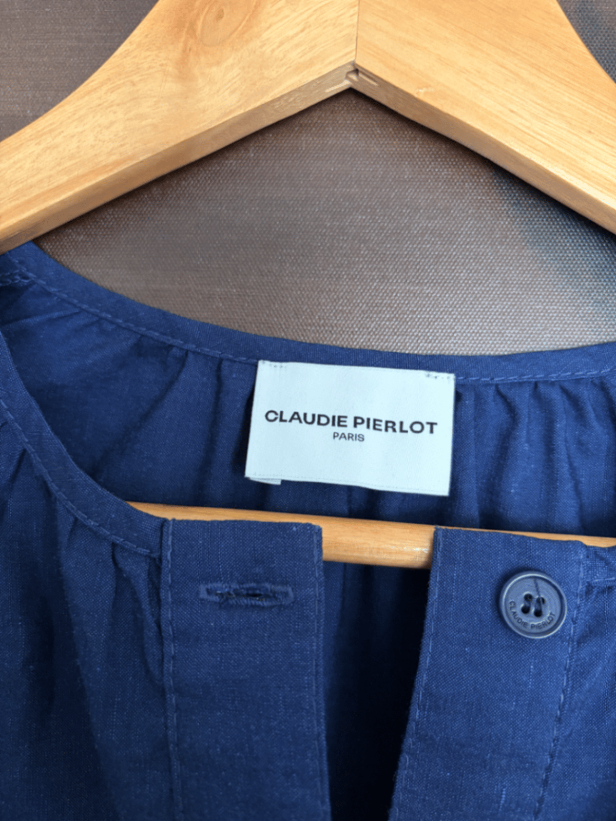 Vestido tipo blusón con volantes de Claudie Pierlot - photo 8