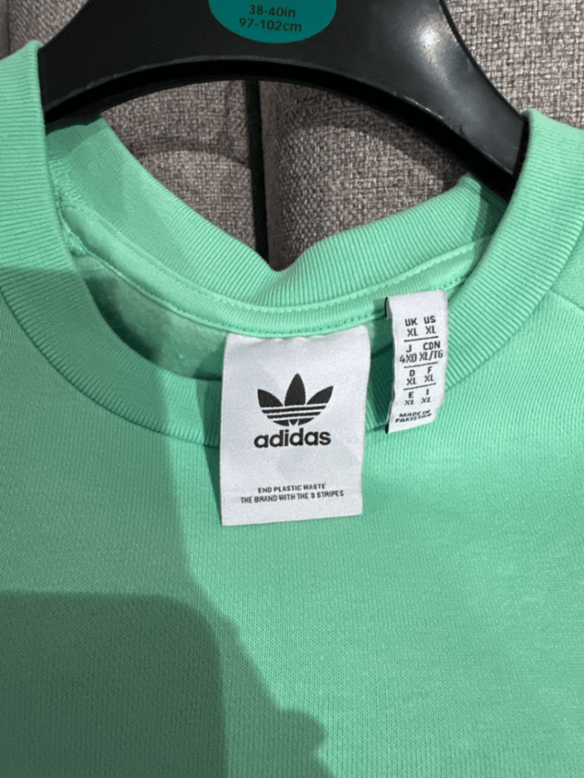 Green Adidas Sweatshirt - photo 3