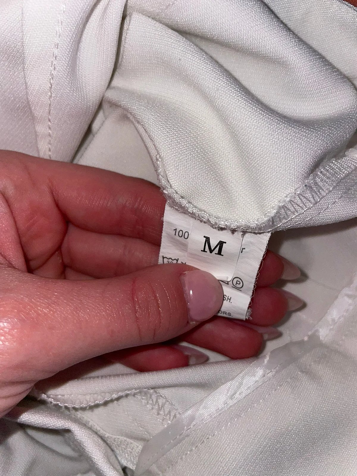 Pantaloni bianchi su misura - photo 2