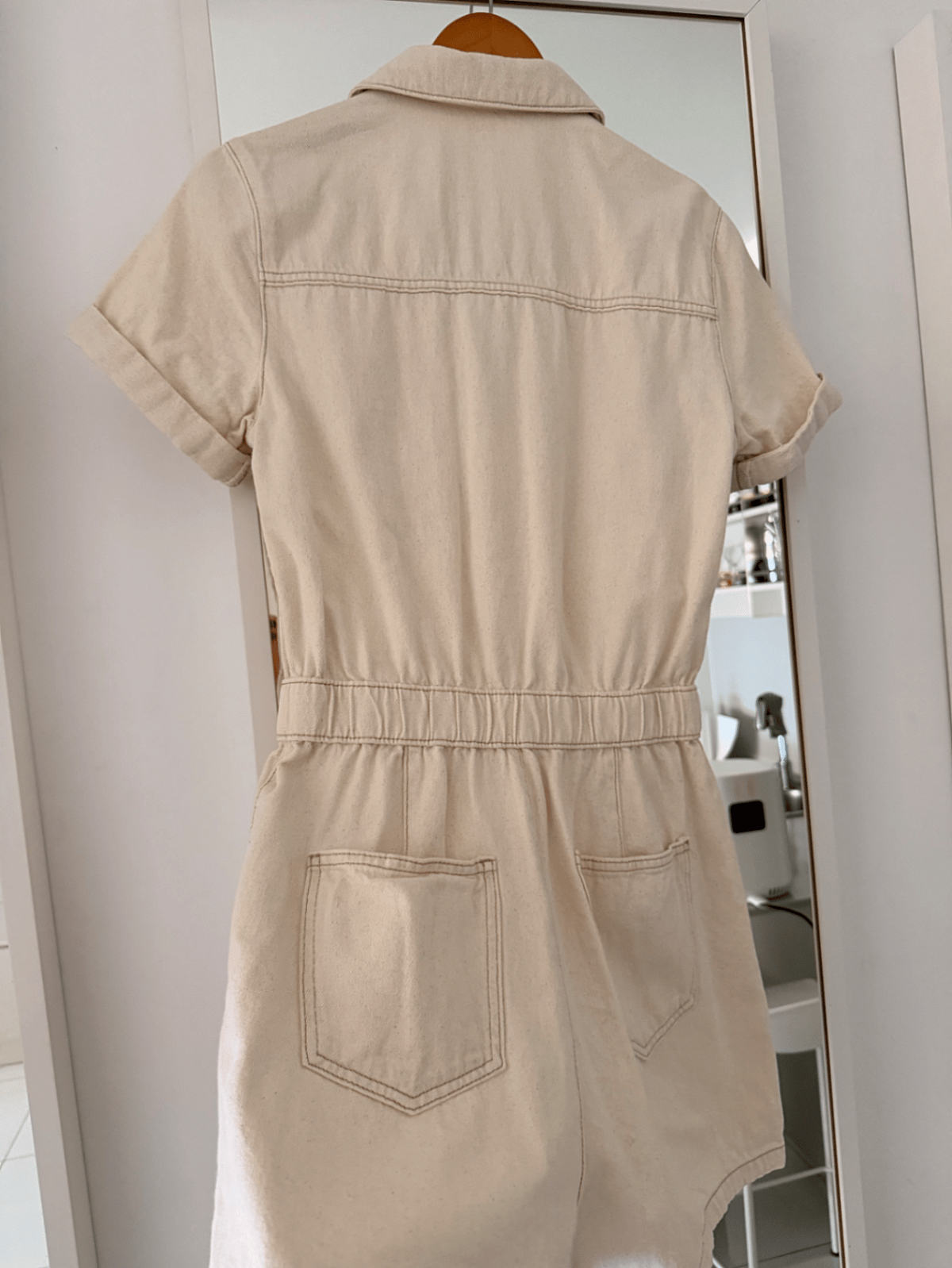 Kiabi - Playsuit tad-Denim b'Kmiem Qosra - photo 3