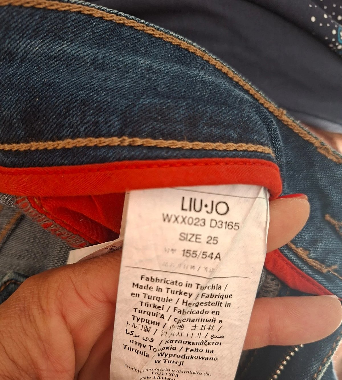 Liu Jo Dark Blue Slim Jeans - photo 2