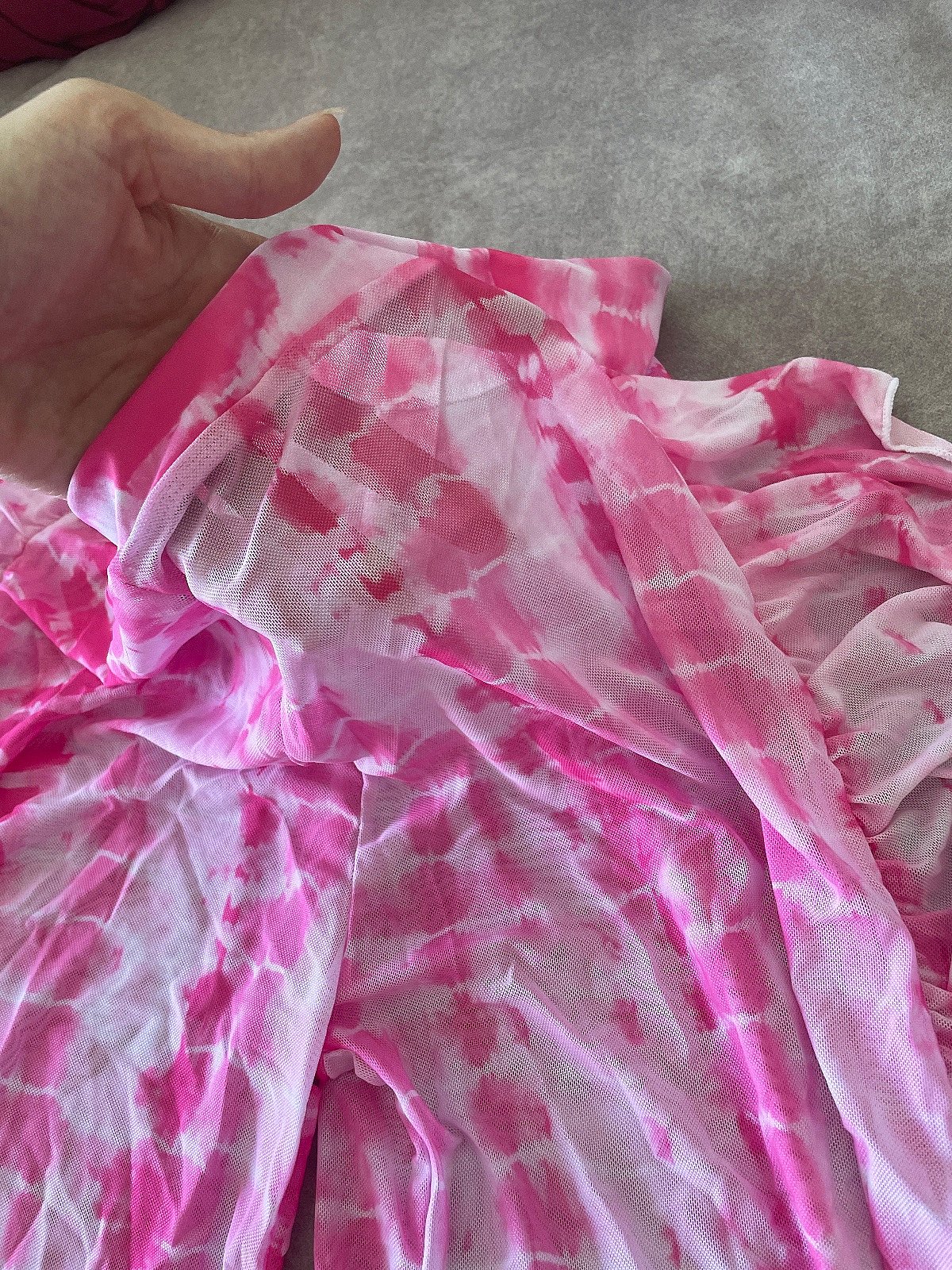 Koordinat tal-bajja roża Tie Dye - photo 4