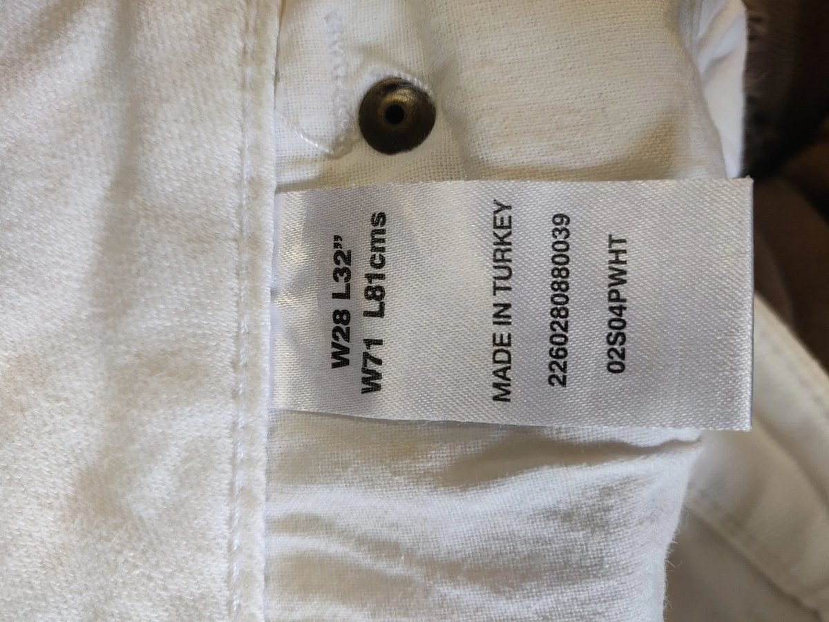 White Baxter Cropped Trousers - photo 4