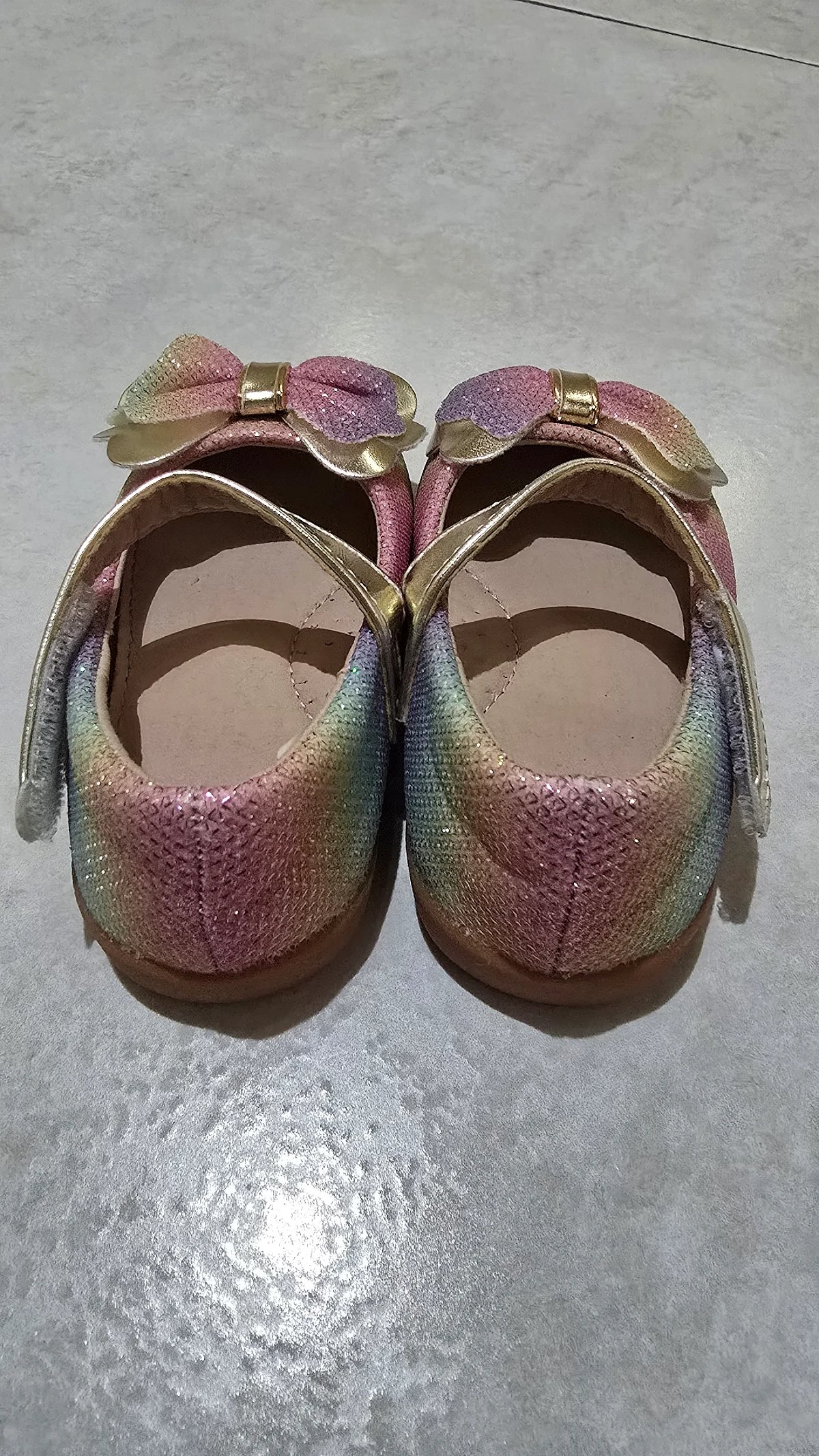 Mary Janes tal-Bniet Glitter Bow - photo 2