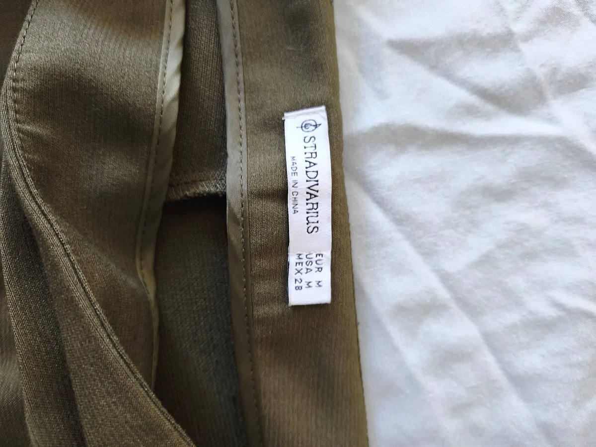 Skort Aħdar Żebbuġa ta' Stradivarius - photo 6