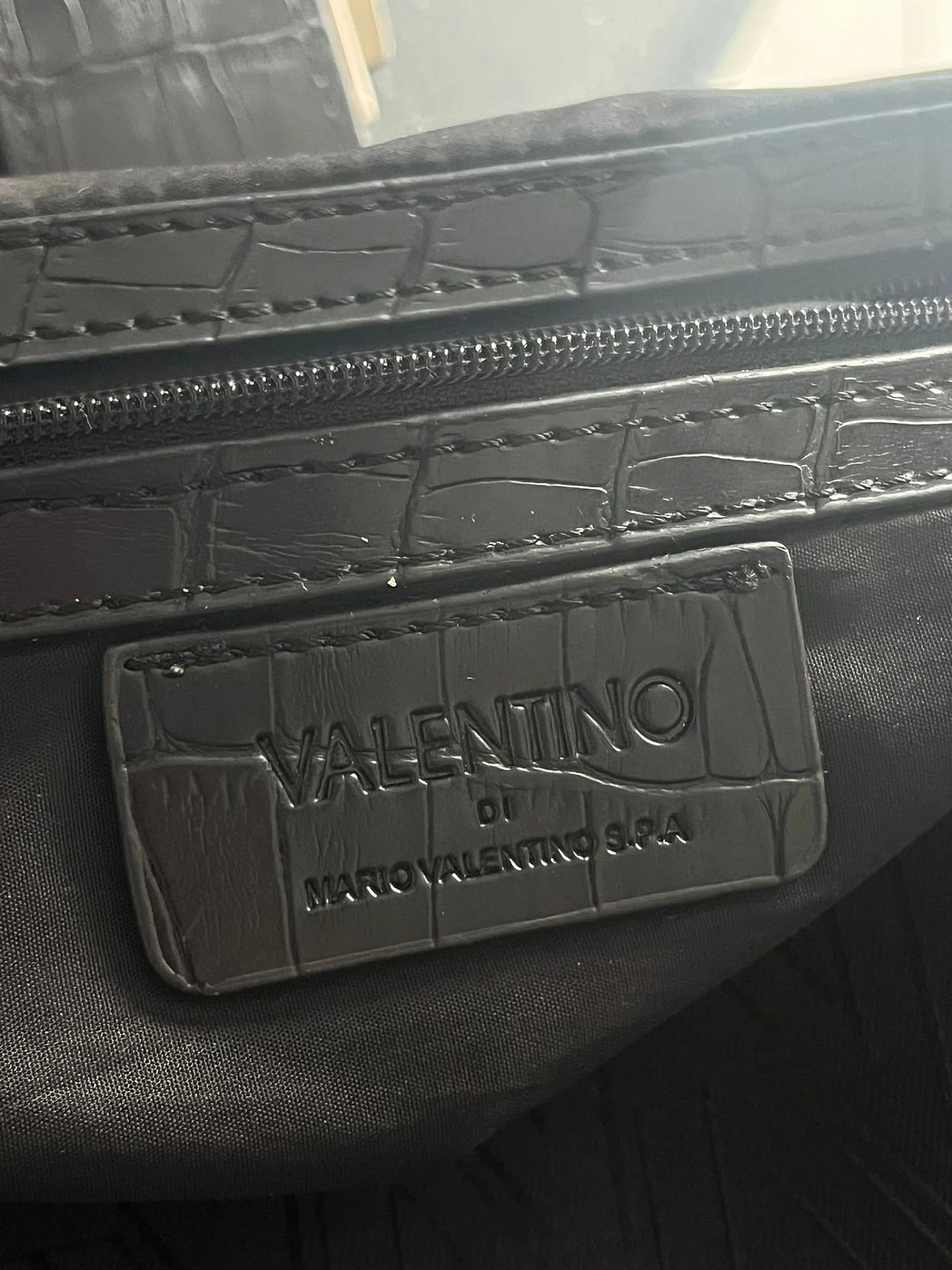 Mario Valentino Black Monogram Shoulder Bag - photo 6