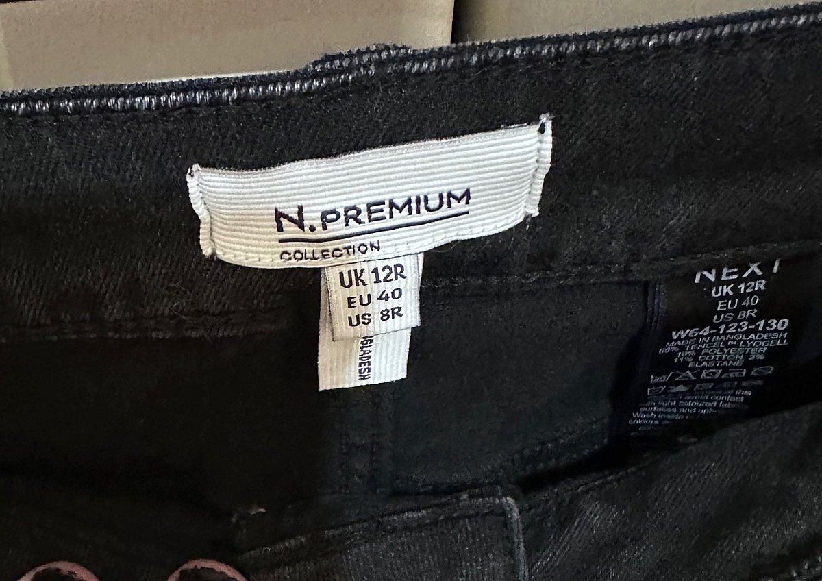 Next Premium Black Skinny Jeans - photo 2