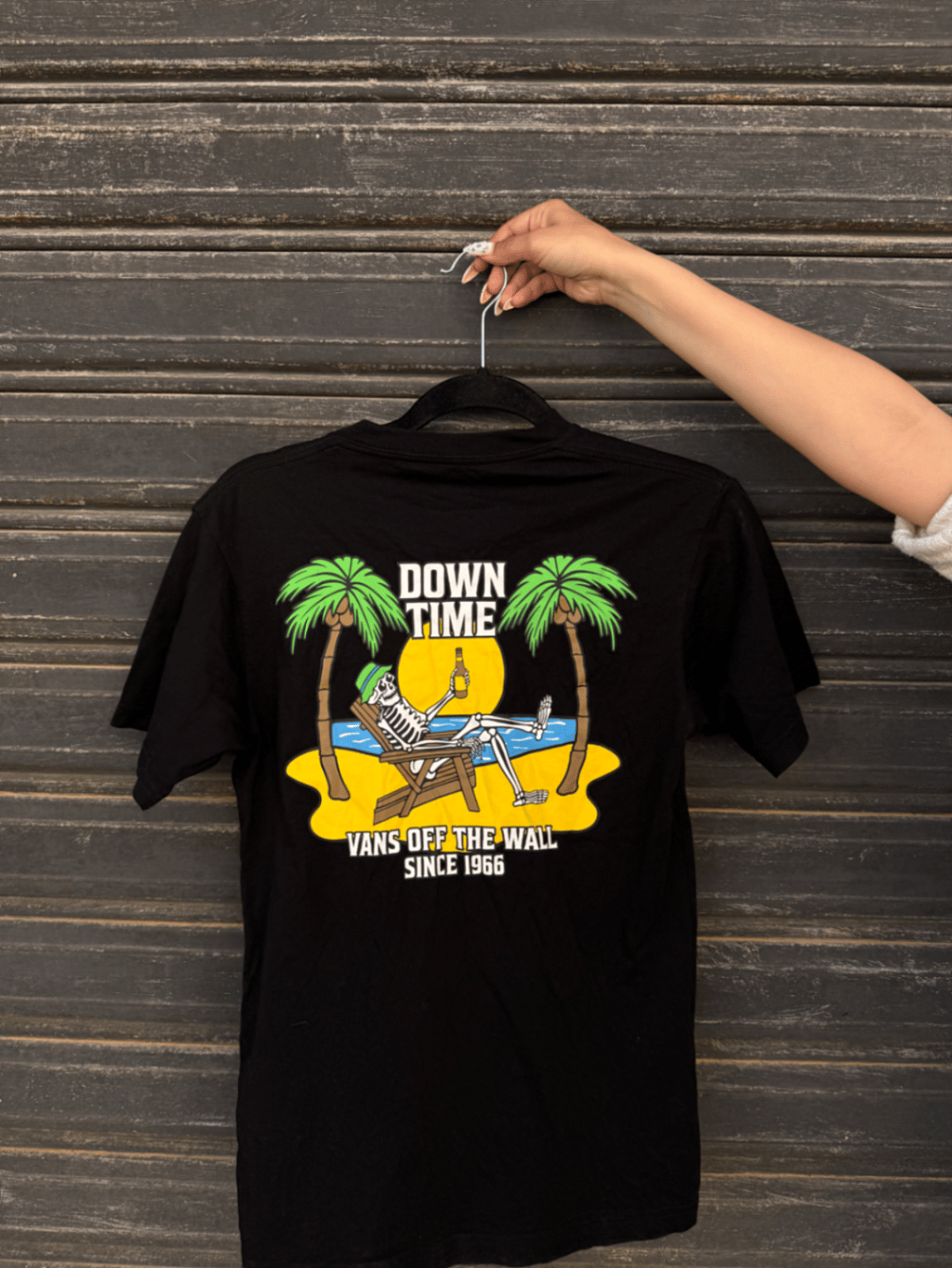 T-shirt grafiku Vans Off The Wall - photo 2