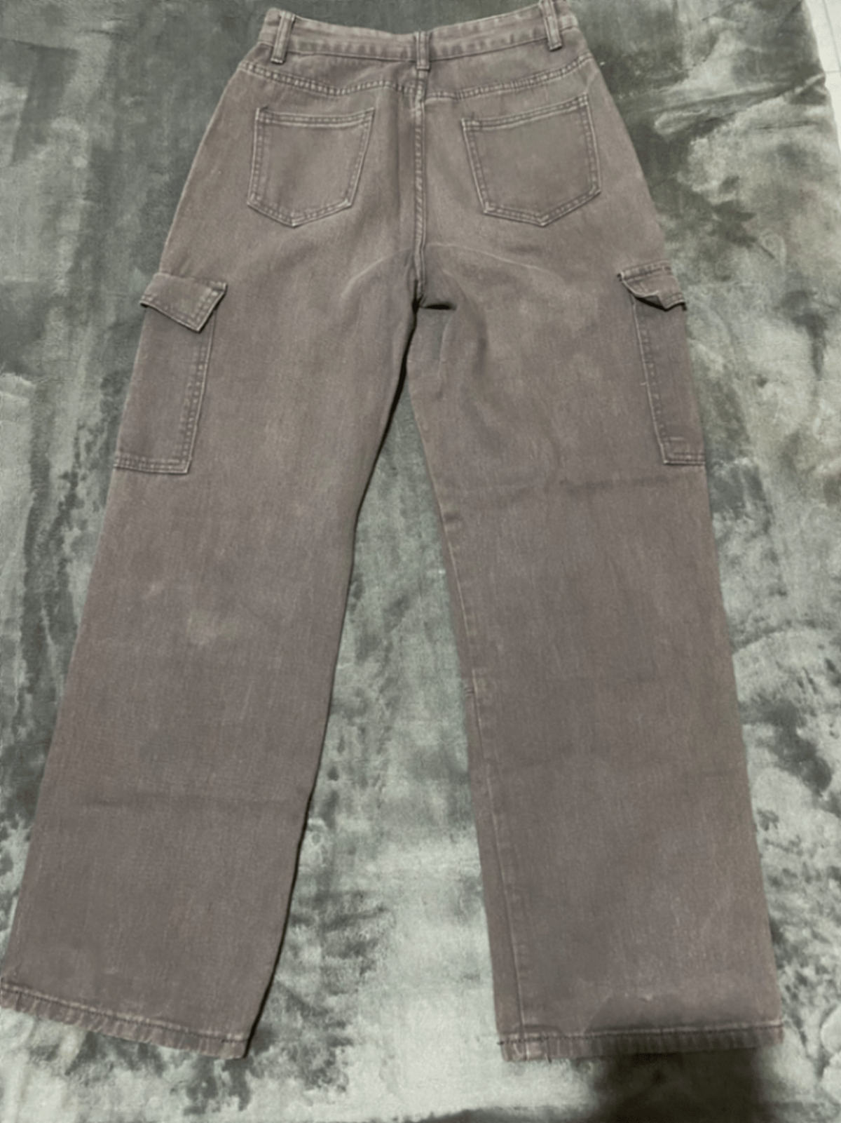Pantaloni cargo marroni da lavoro - photo 2