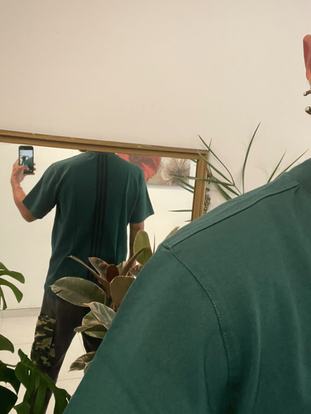 Camiseta Adidas con rayas verticales verdes - photo 6