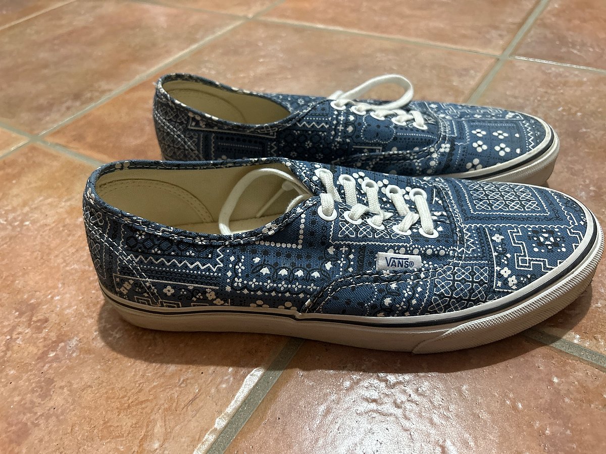 Żraben tal-Kanvas bi Stampa ta' Bandana ta' Vans - photo 2