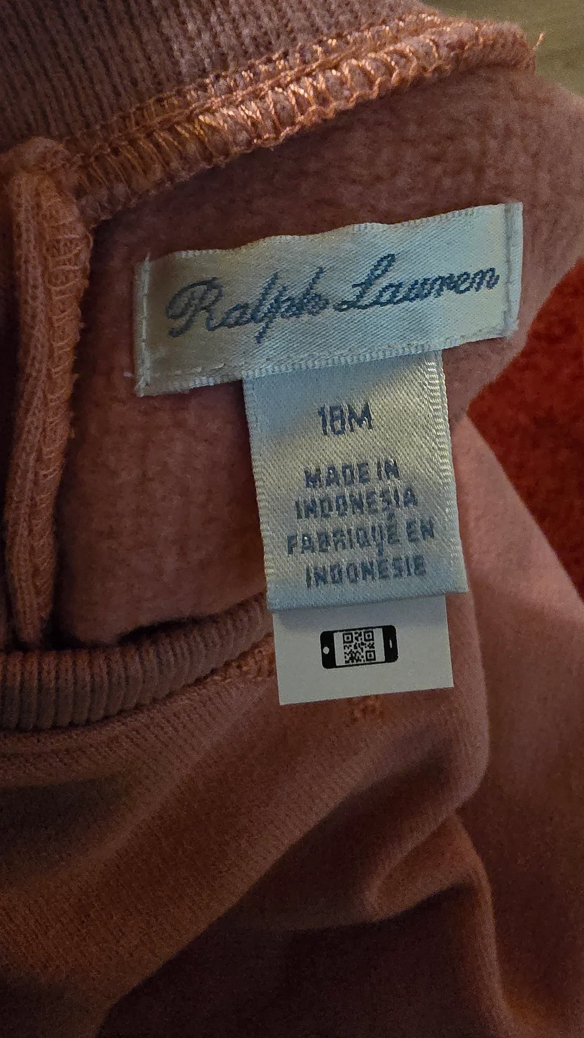 Ralph Lauren Ilbies roża b'kmiem twal u qalziet ta' taħt - photo 3
