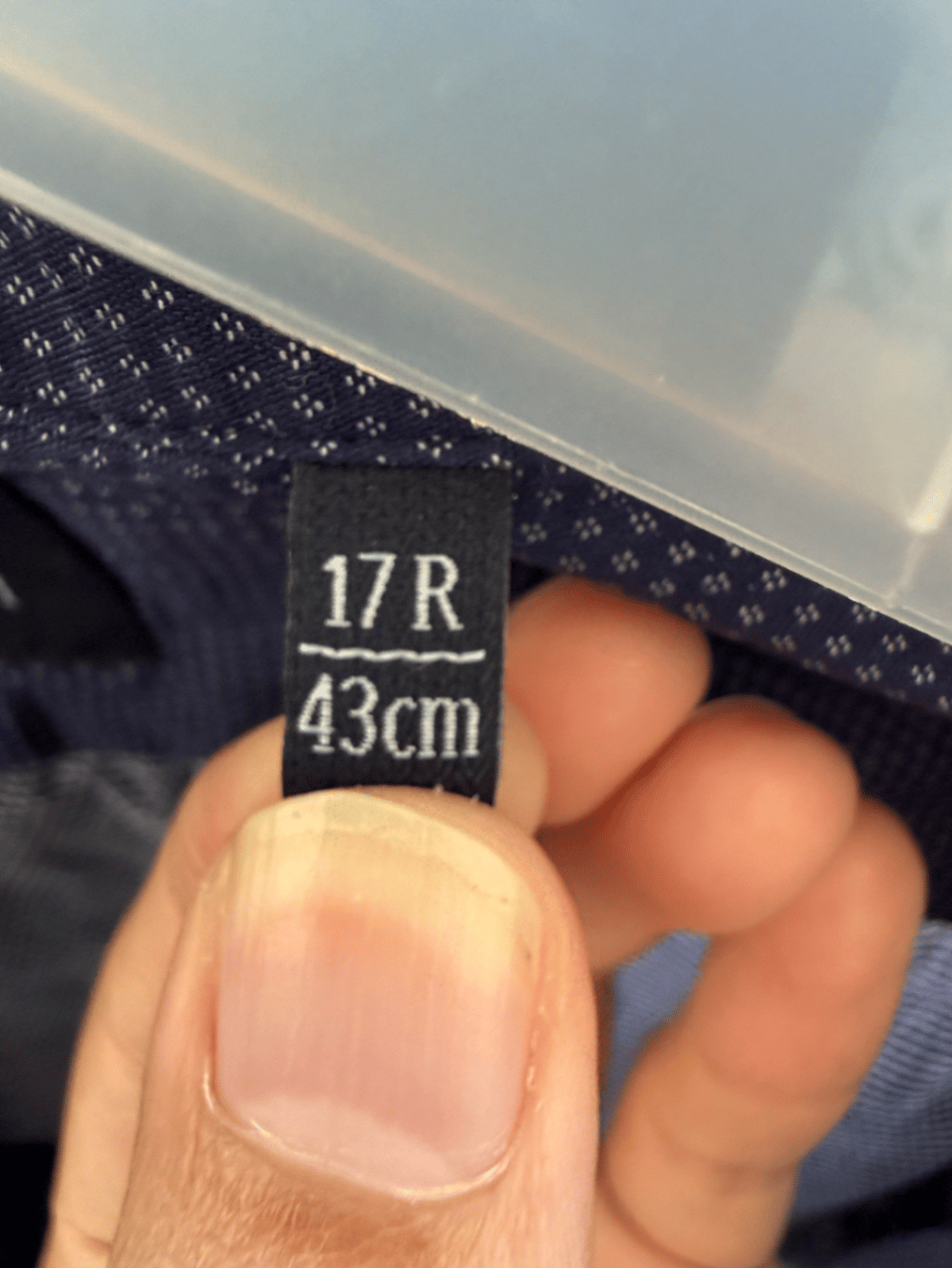 Camisa sin cuello con estampado azul de Gagliardi - photo 3