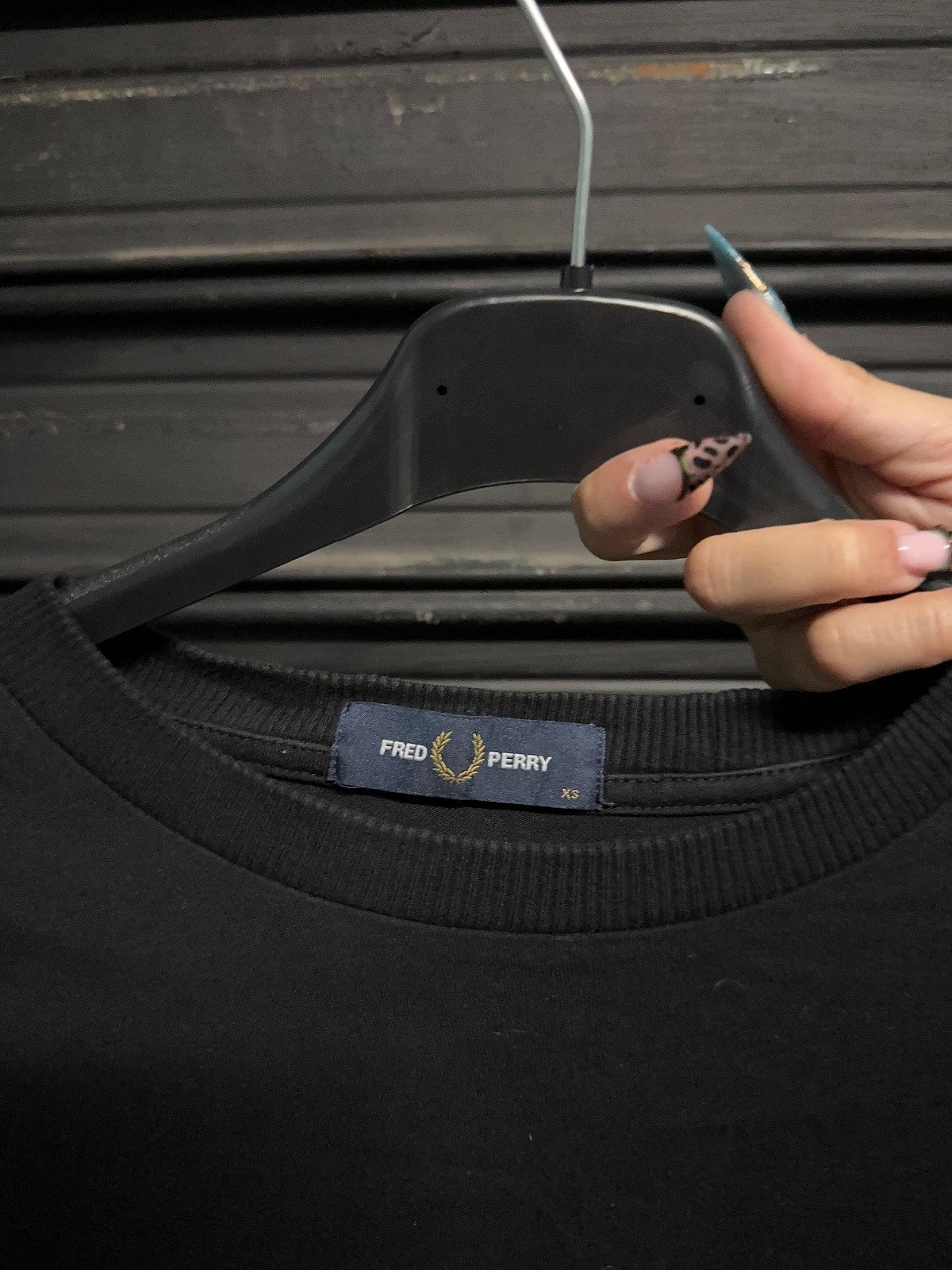 Camiseta negra de Fred Perry - photo 3