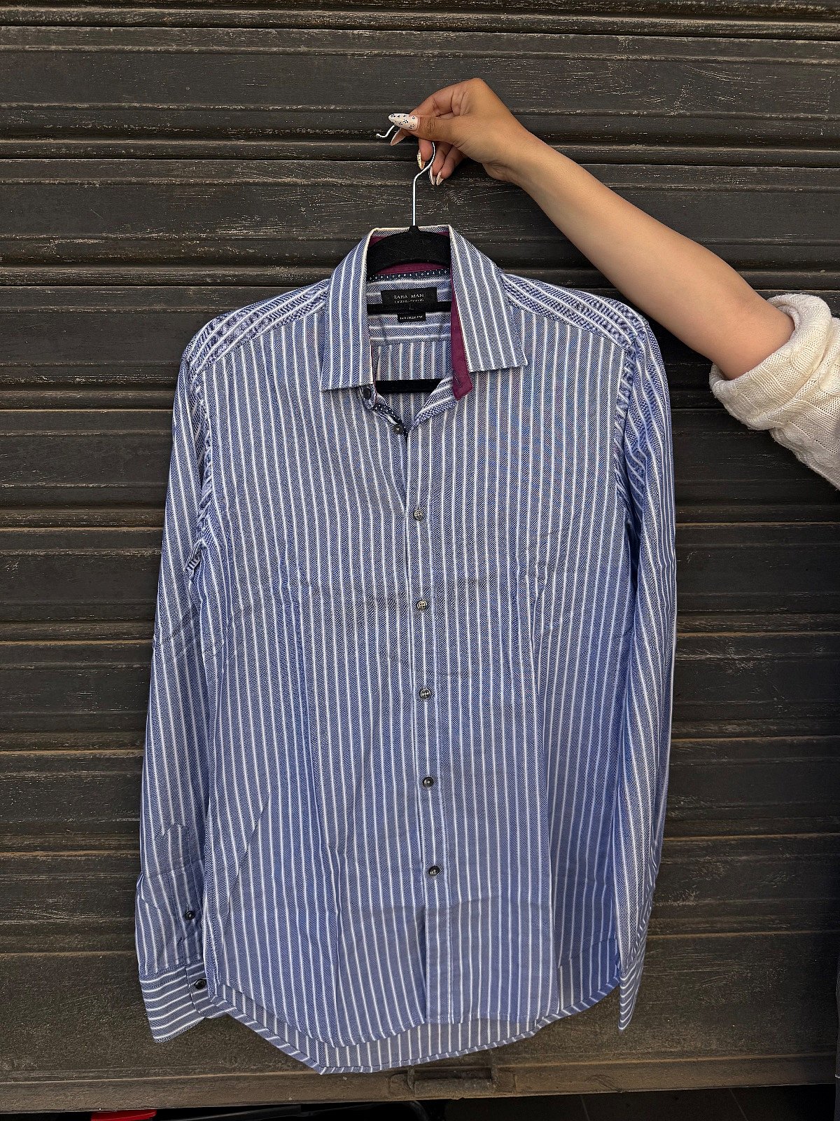 Zara Man Striped Cotton Shirt - photo 2