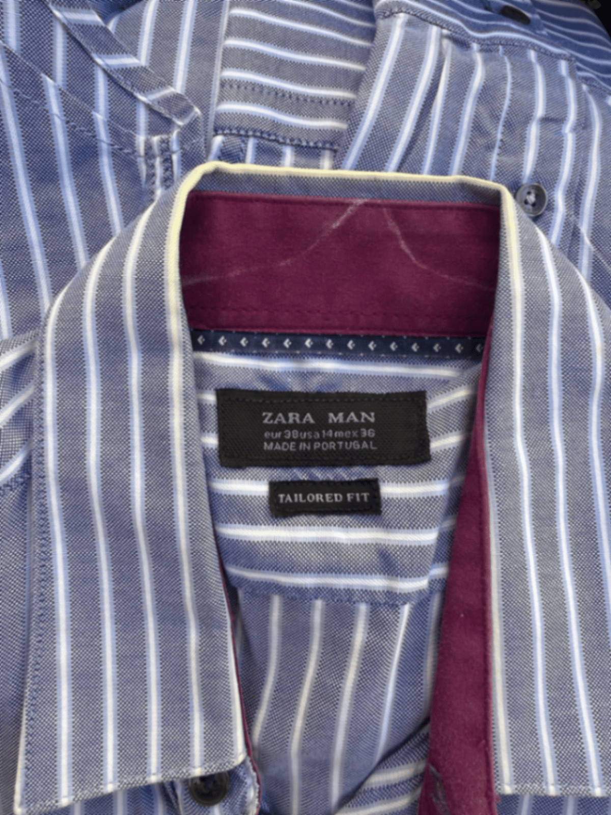 Zara Man Striped Cotton Shirt - photo 4