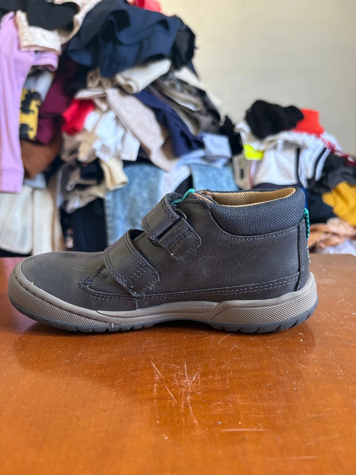 Start-rite navy leather boys shoes - photo 2