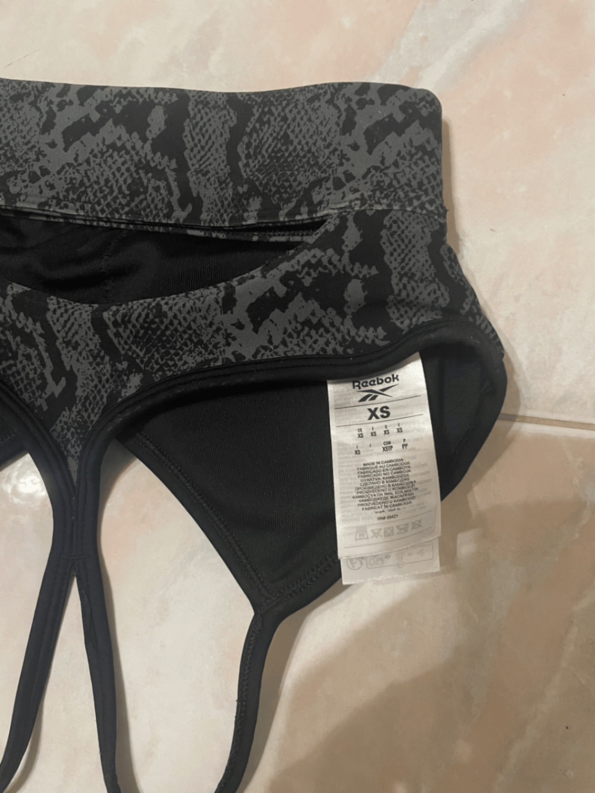 Bra tal-Isport Reebok b'Disinn - photo 3