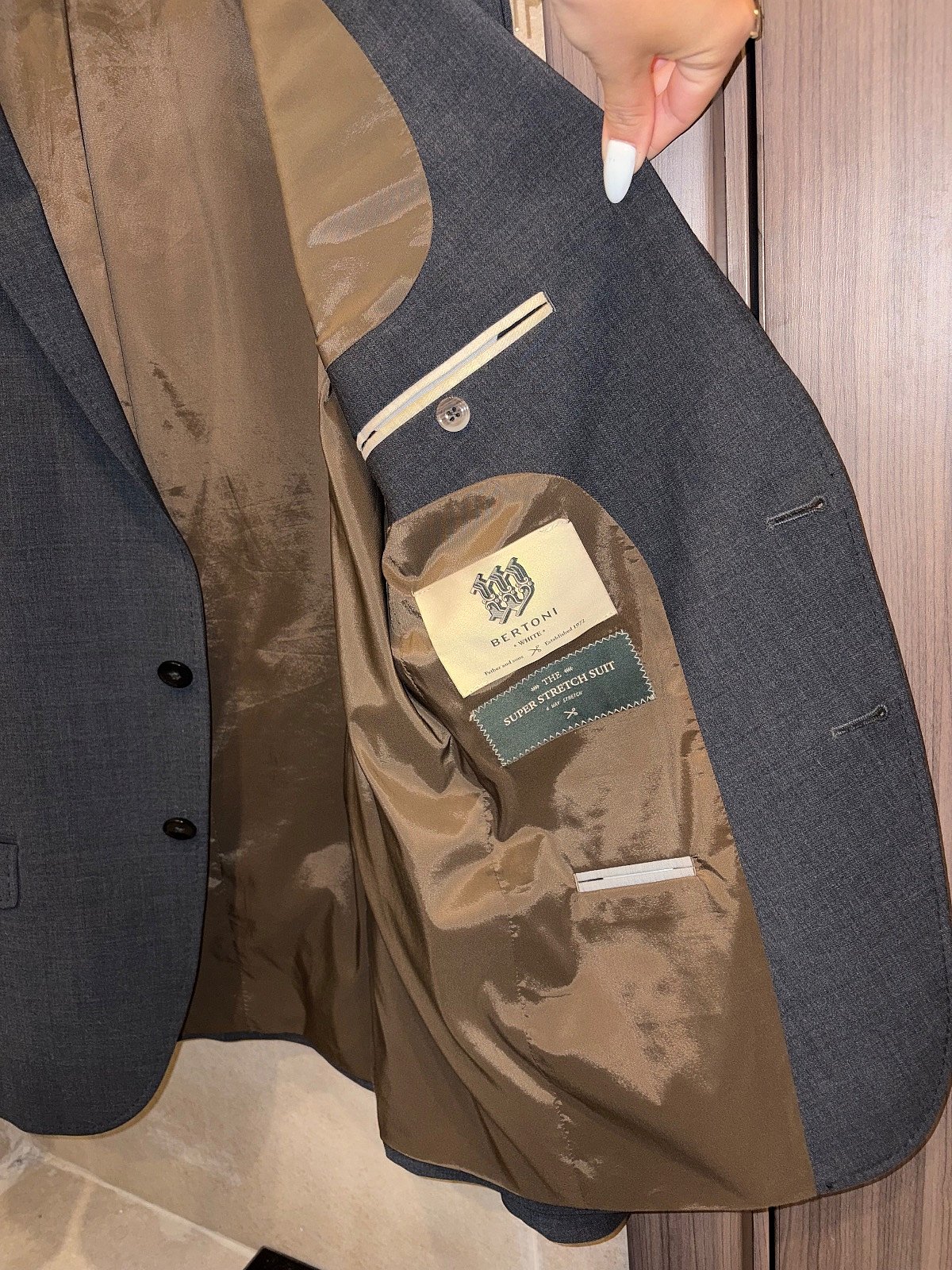 Casaco de fato masculino da Bertoni  - photo 4