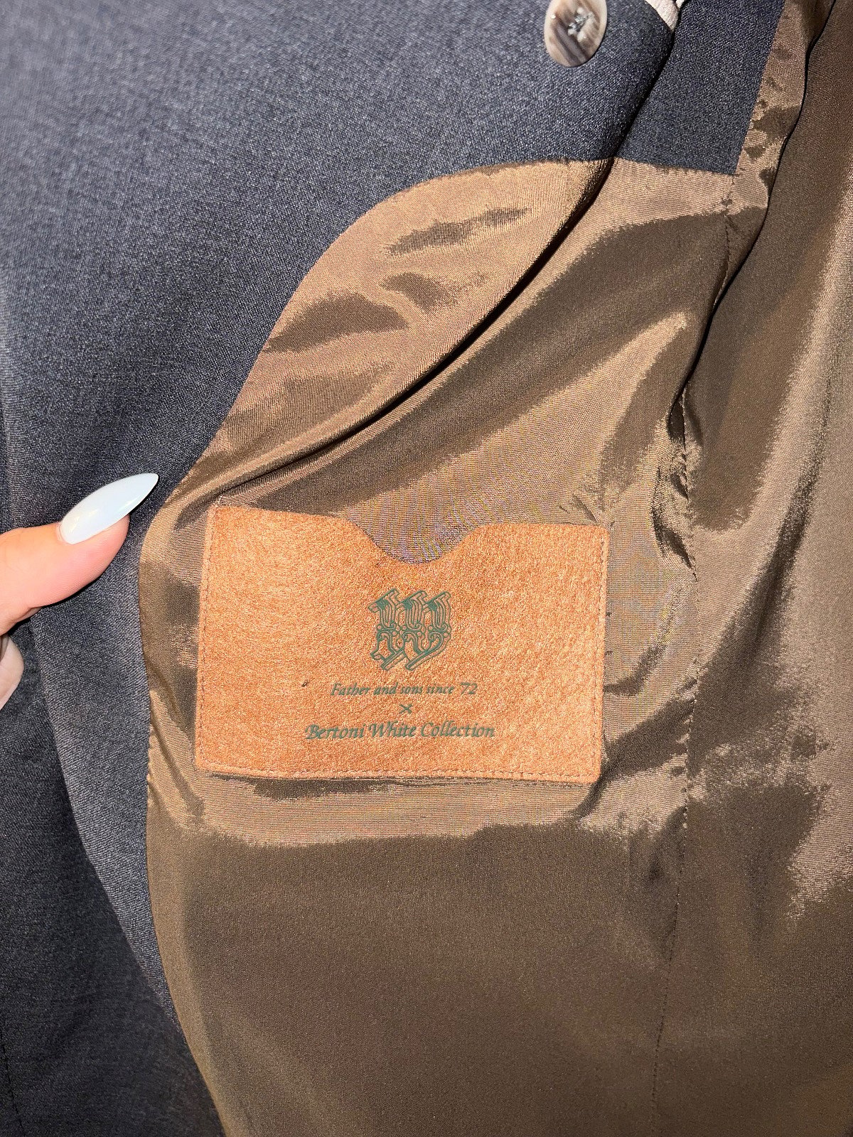 Casaco de fato masculino da Bertoni  - photo 5