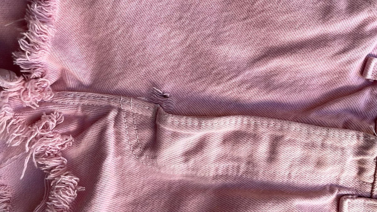 Pantaloncini Levi's rosa vintage - photo 5