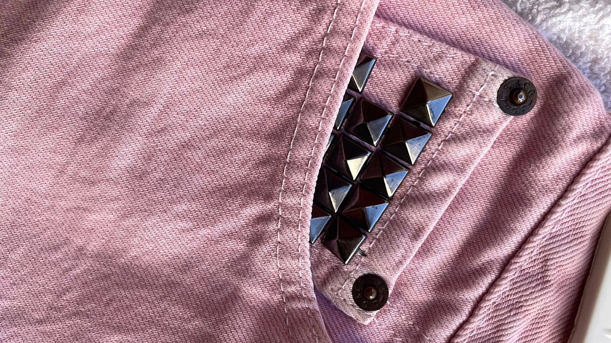 Pantaloncini Levi's rosa vintage - photo 4