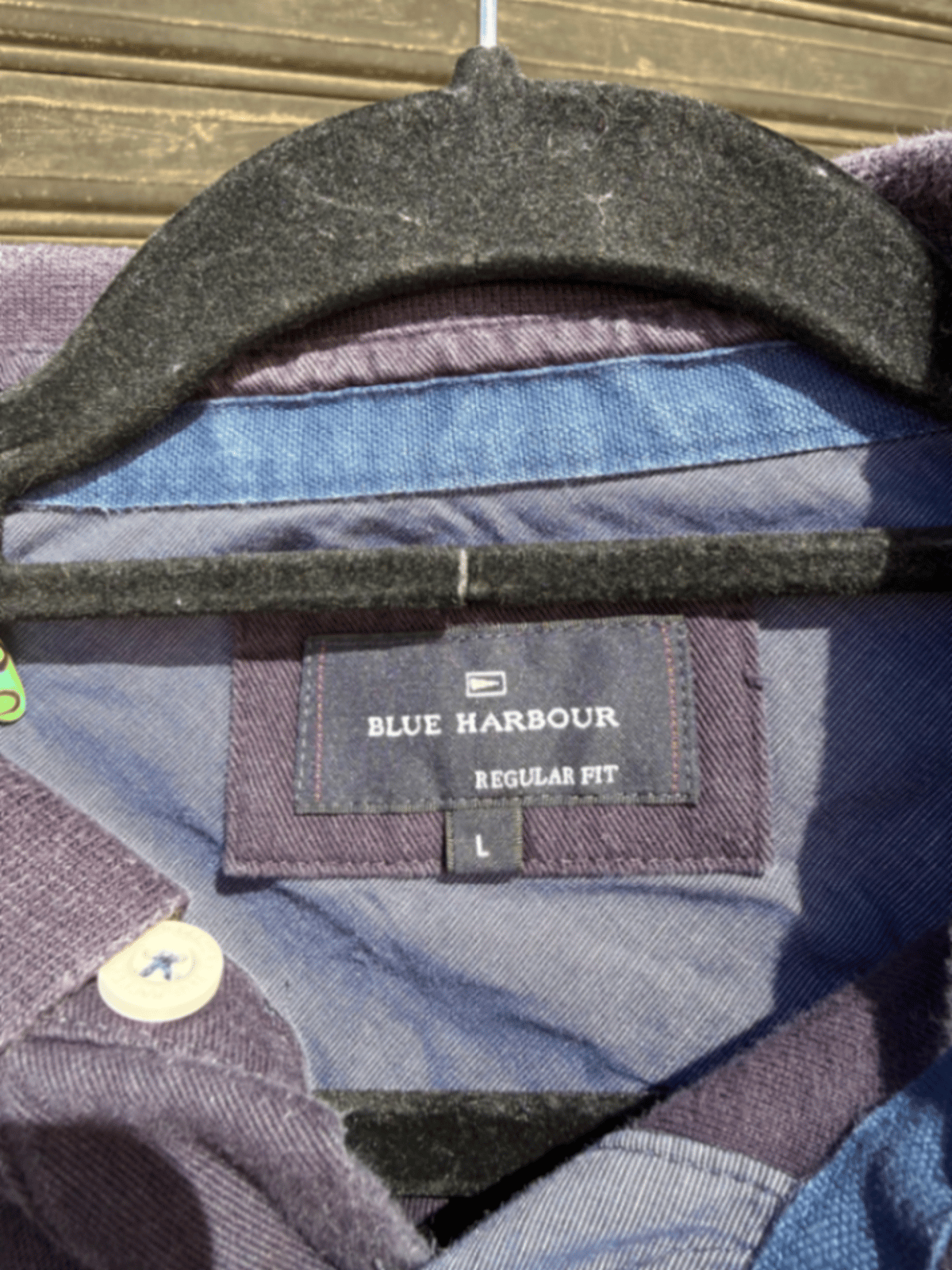 Blue Harbor Stripped Collard Shirt - photo 5