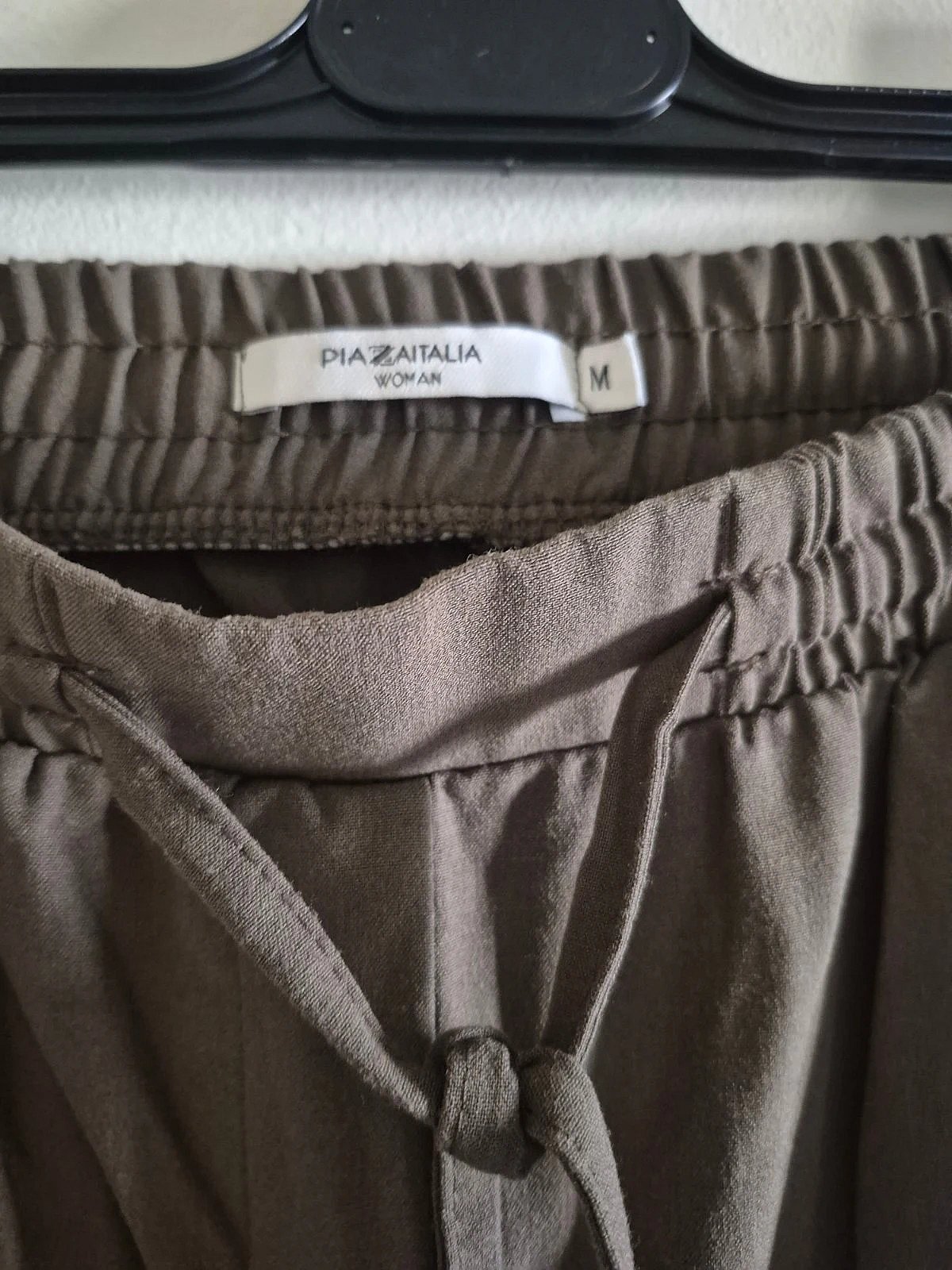 Pantalones con cordón de Piazza Italia Olive - photo 6