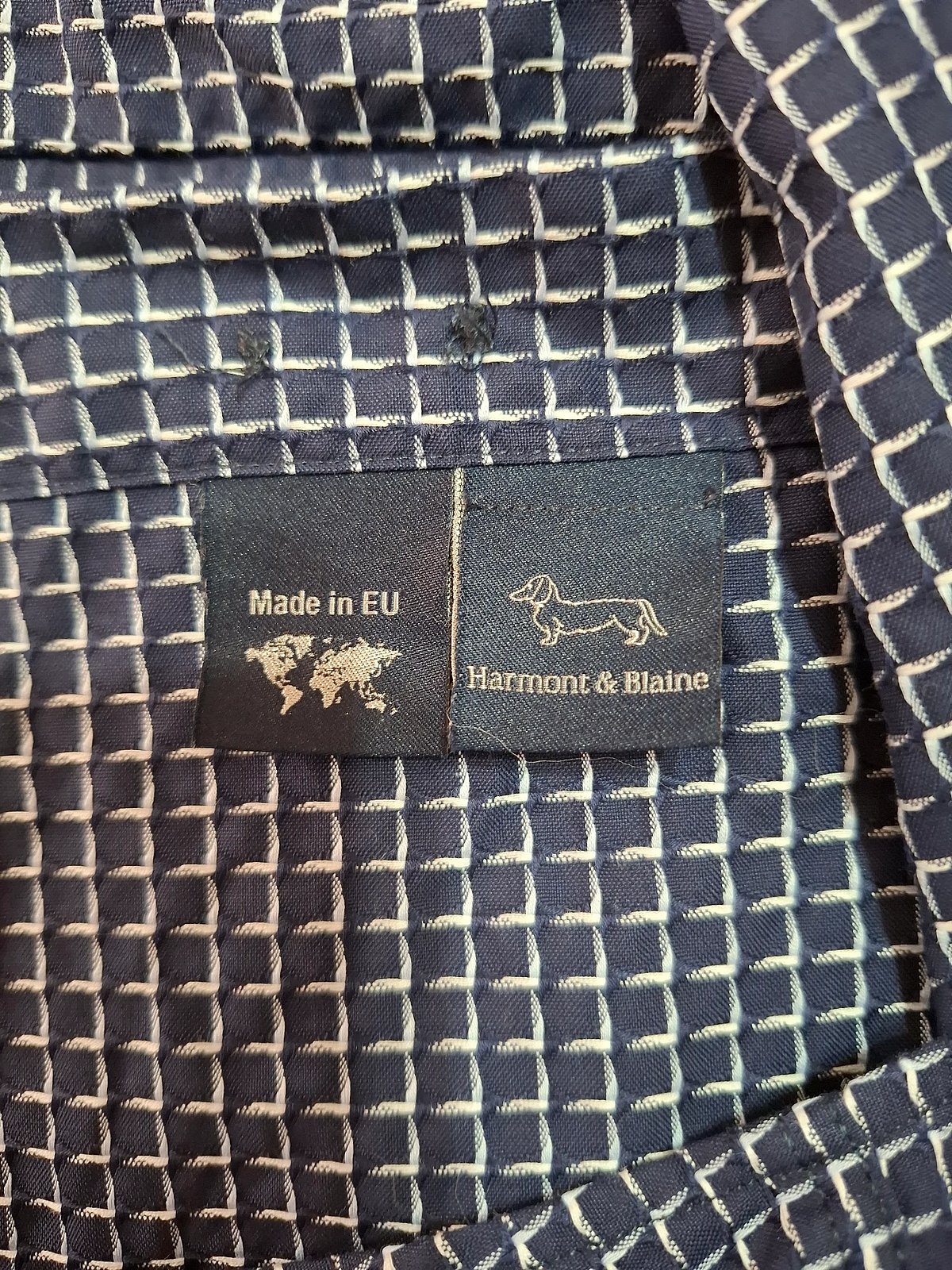 Camisa de diseño Harmont & Blaine para hombre (corte ajustado) - Completamente nueva - photo 4