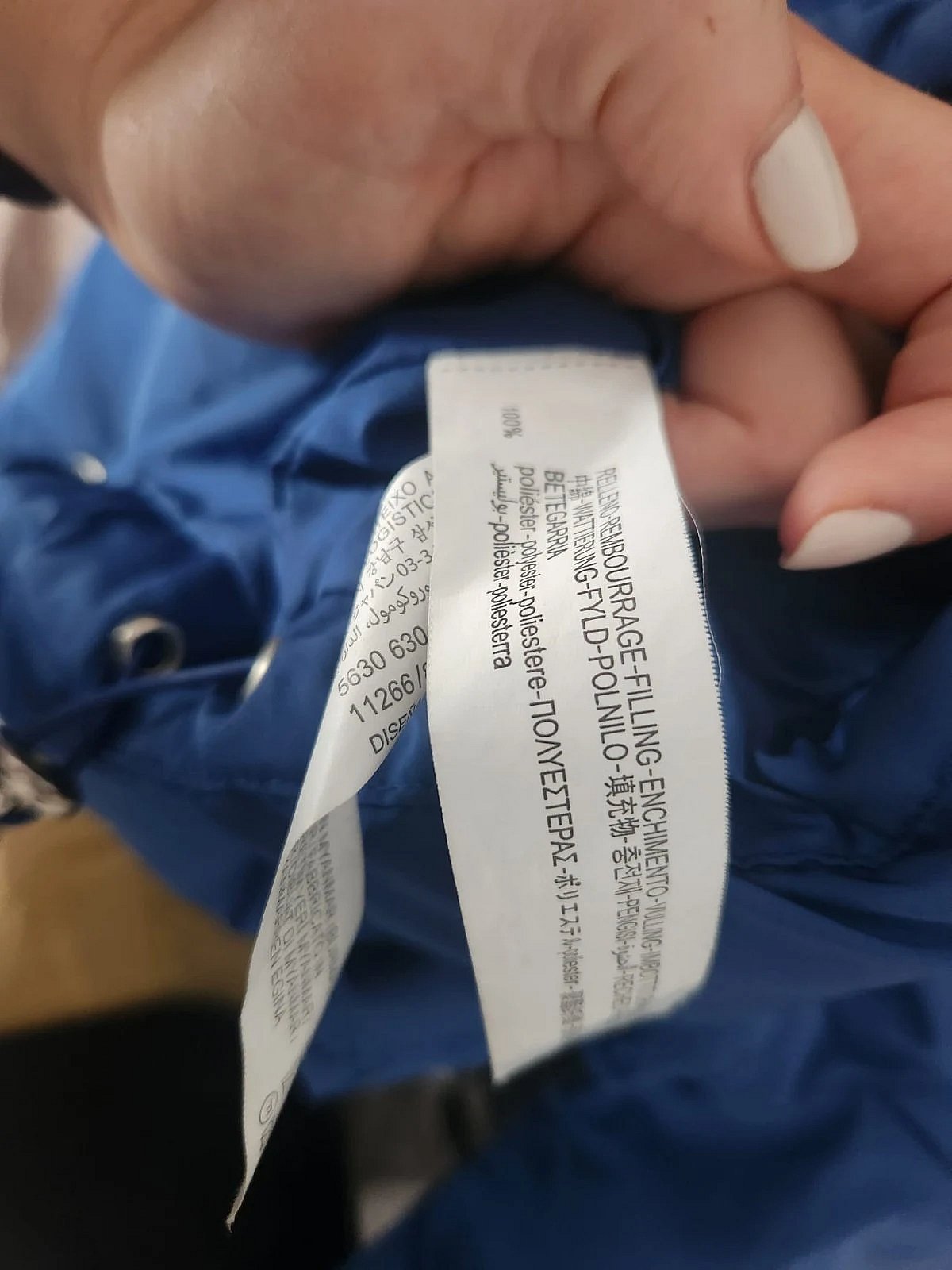 Ġakketta tax-Xitwa Blu Padded - photo 3