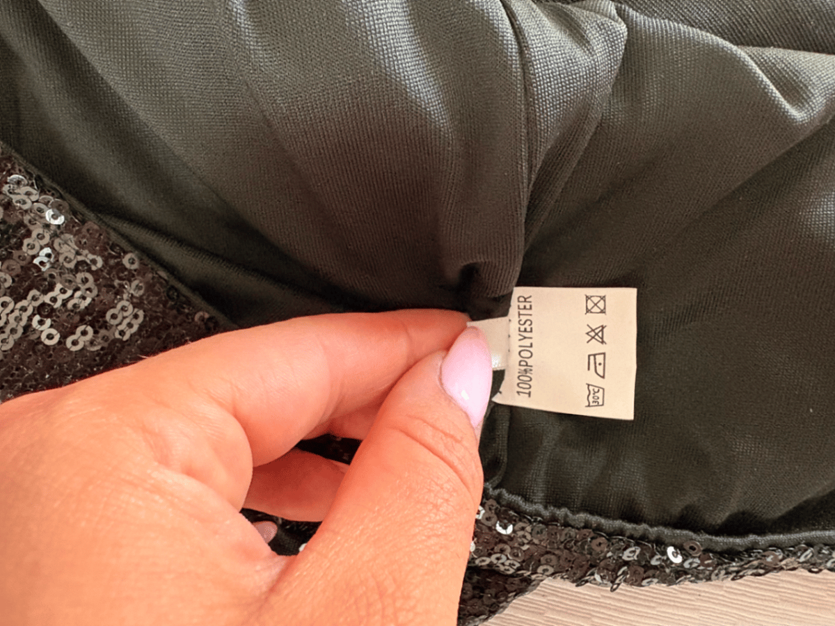 Shorts negros de fiesta con lentejuelas brillantes - photo 4