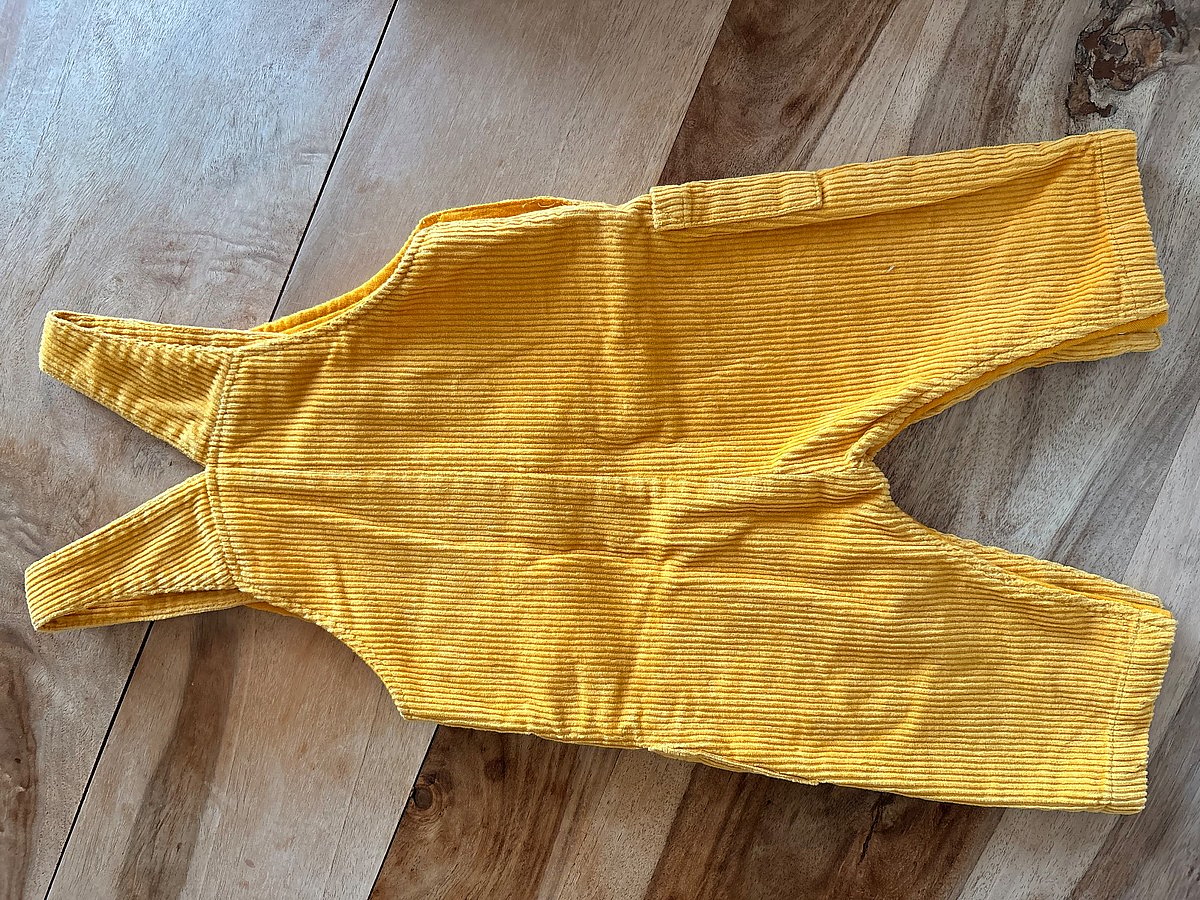 Next baby yellow corduroy overalls - photo 2