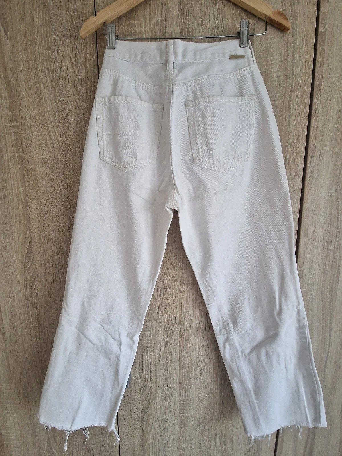 Calça jeans branca Stradivarius - photo 2