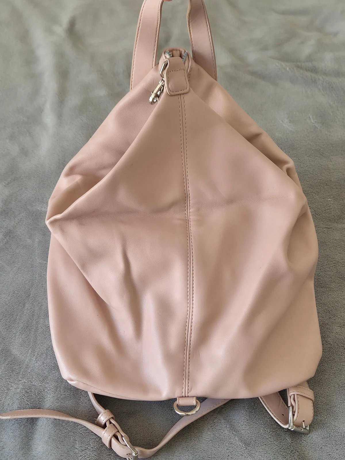Zaino Carpisa in similpelle rosa - photo 3