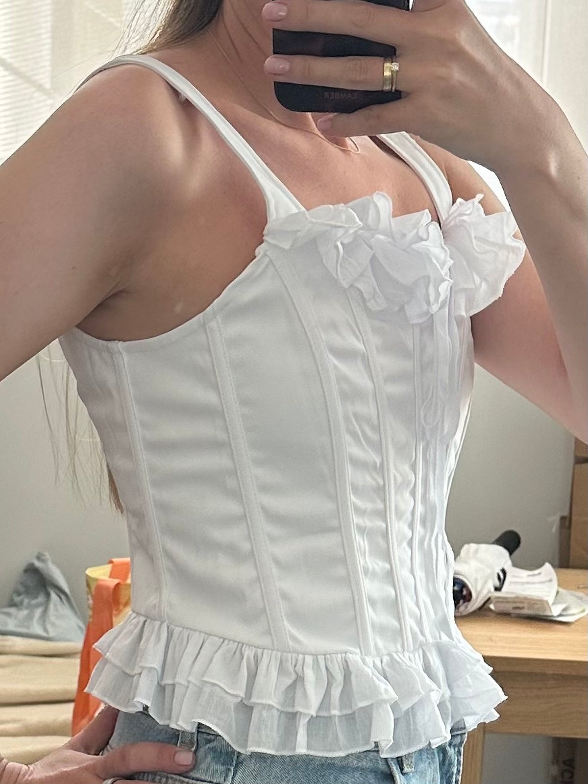 Corsé blanco, talla M - photo 2